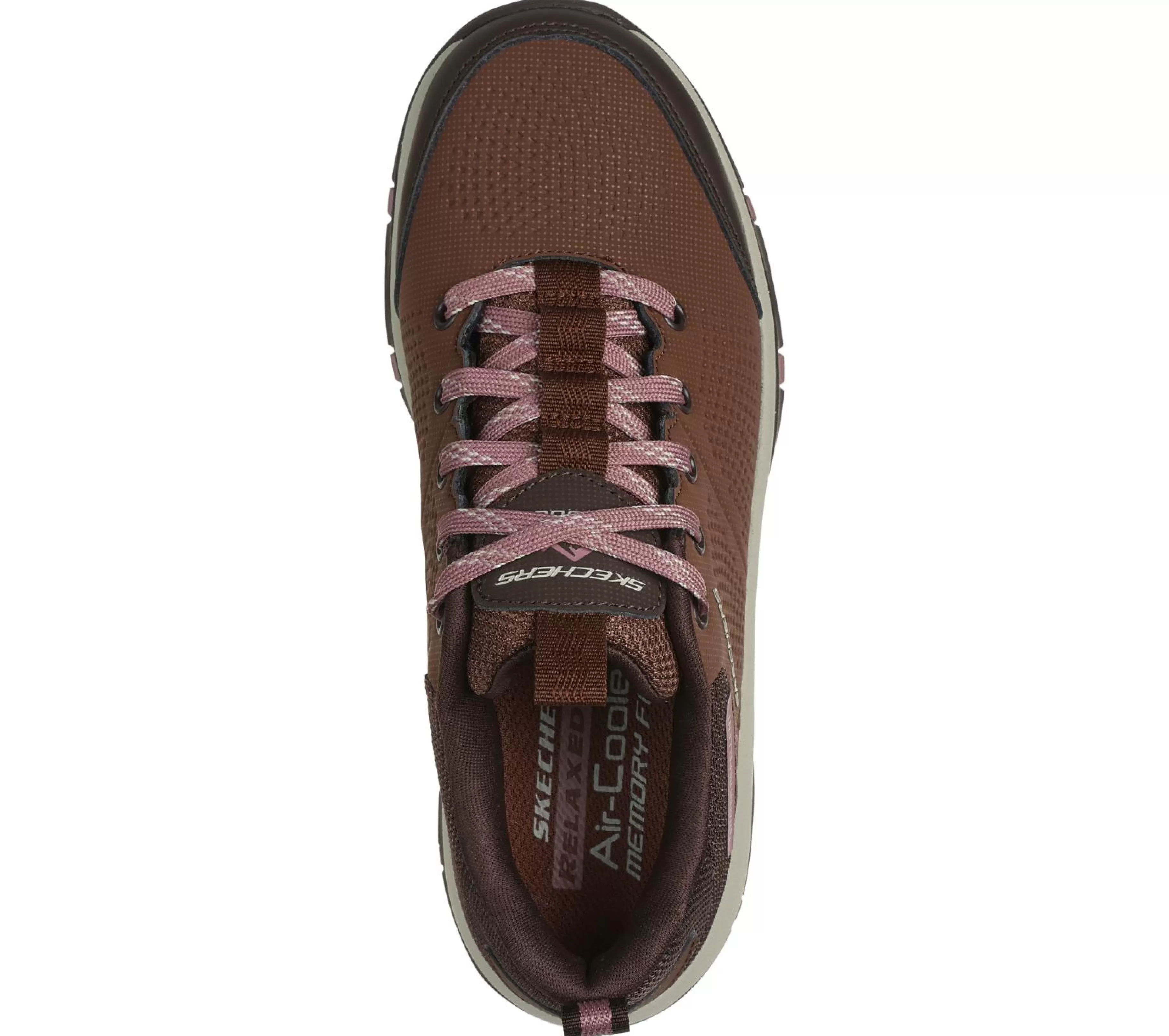 Com Atacadores | Sapatilhas | SKECHERS Relaxed Fit: Trego - Trail Destiny CAMEL / CASTANHO