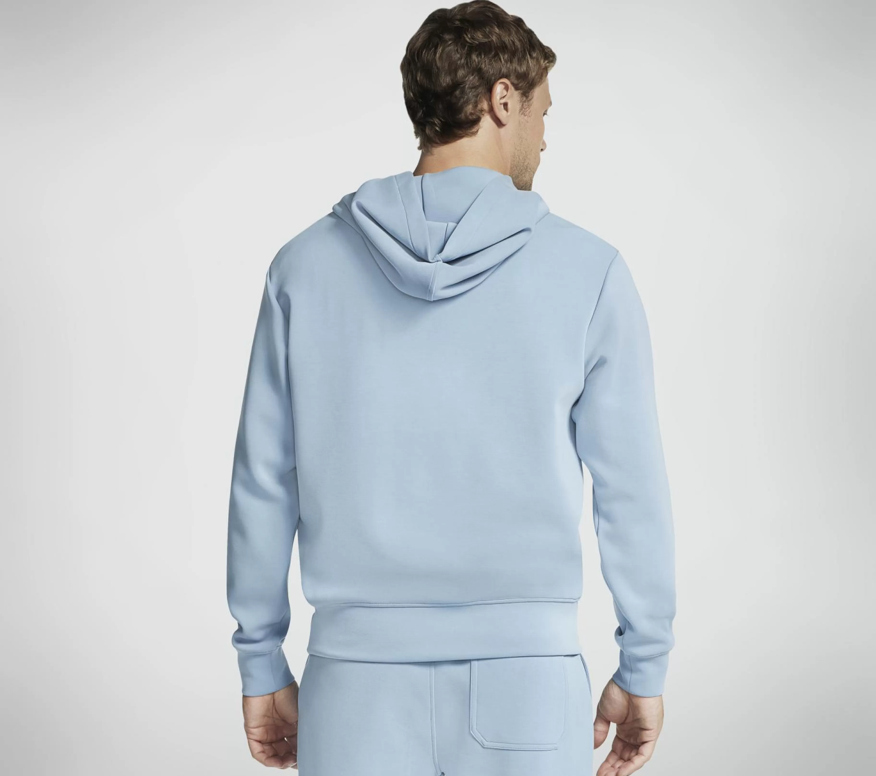 Partes De Cima | Partes De Cima | SKECHERS Skech Cloud Elevate Hoodie BRANCO / AZUL