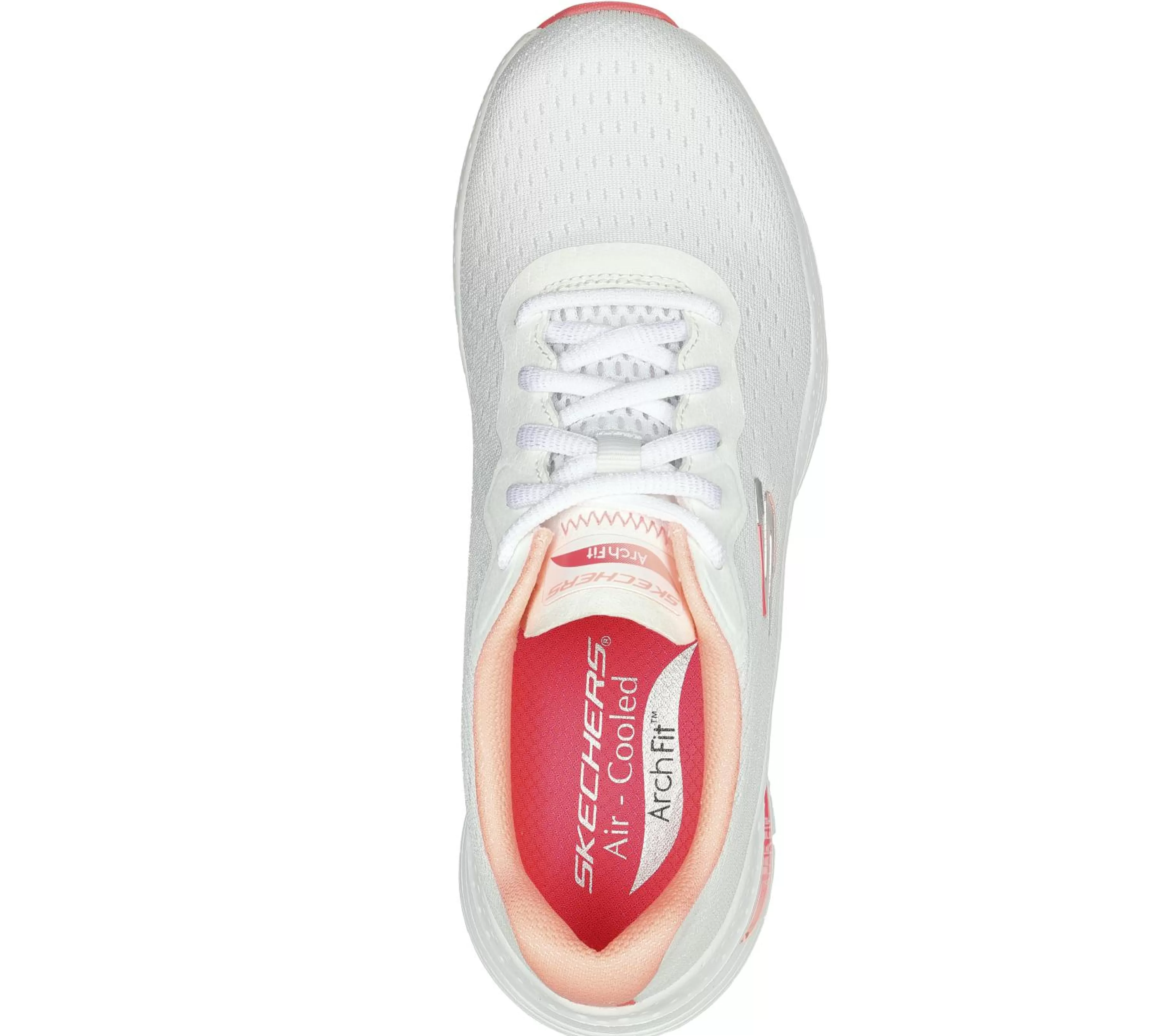 Com Atacadores | Sapatilhas | SKECHERS Arch Fit - Infinity Cool BRANCO / ROSA