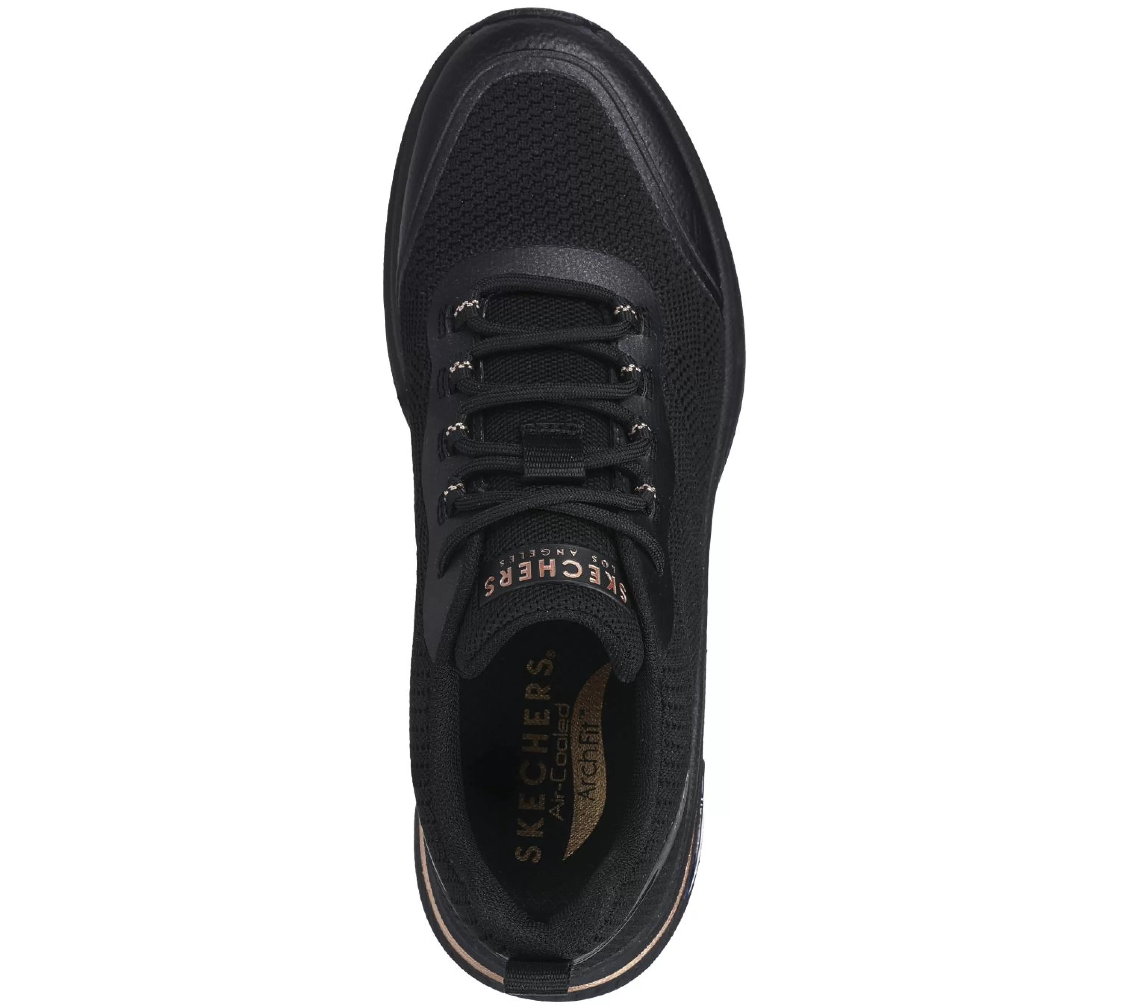 Com Atacadores | Calçado Sem Atacadores | SKECHERS Arch Fit S-Miles - Sonrisas PRETO