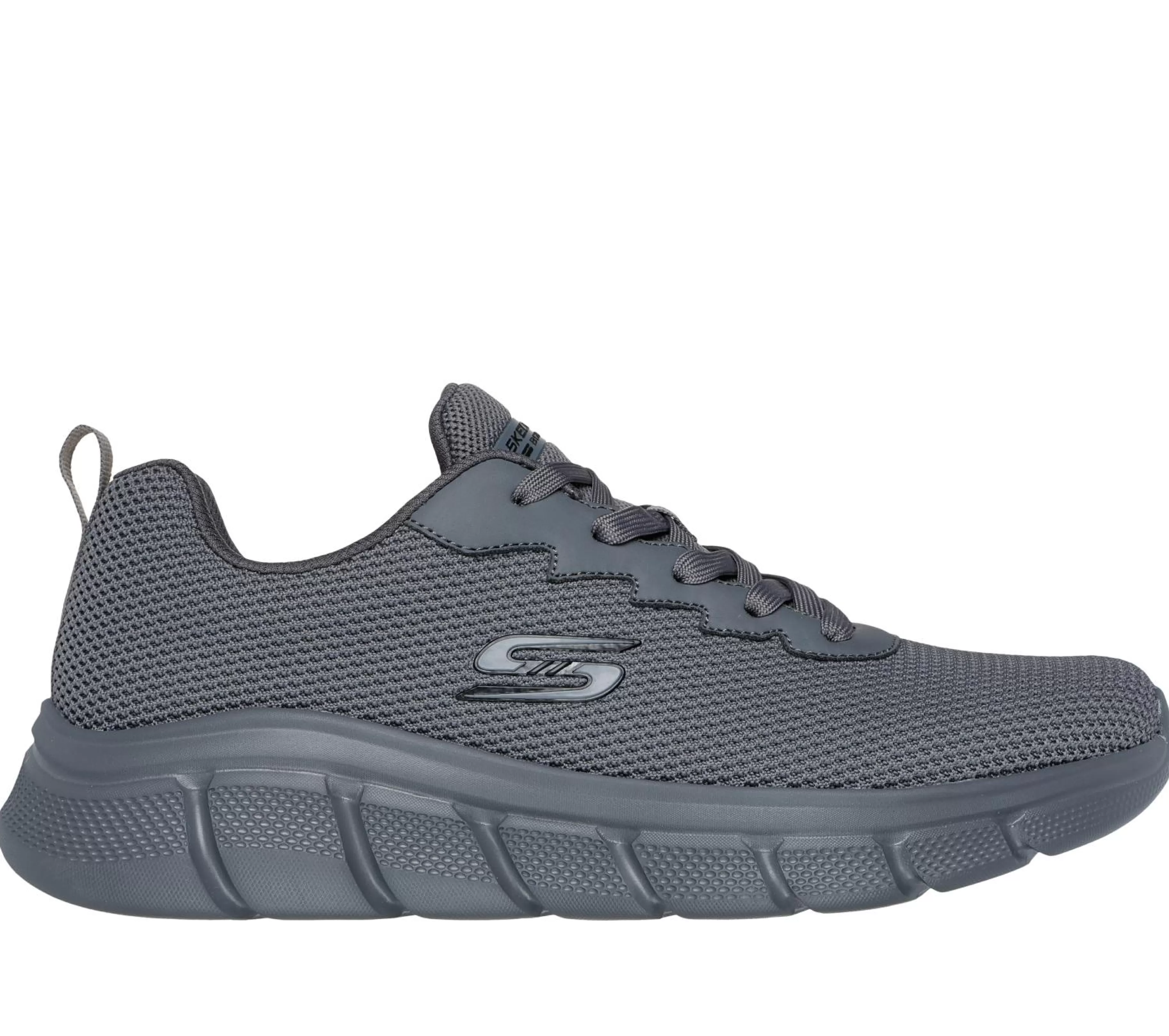 Sapatilhas | Com Atacadores | SKECHERS BOBS Sport B Flex - Chill Edge CINZENTO ESCURO