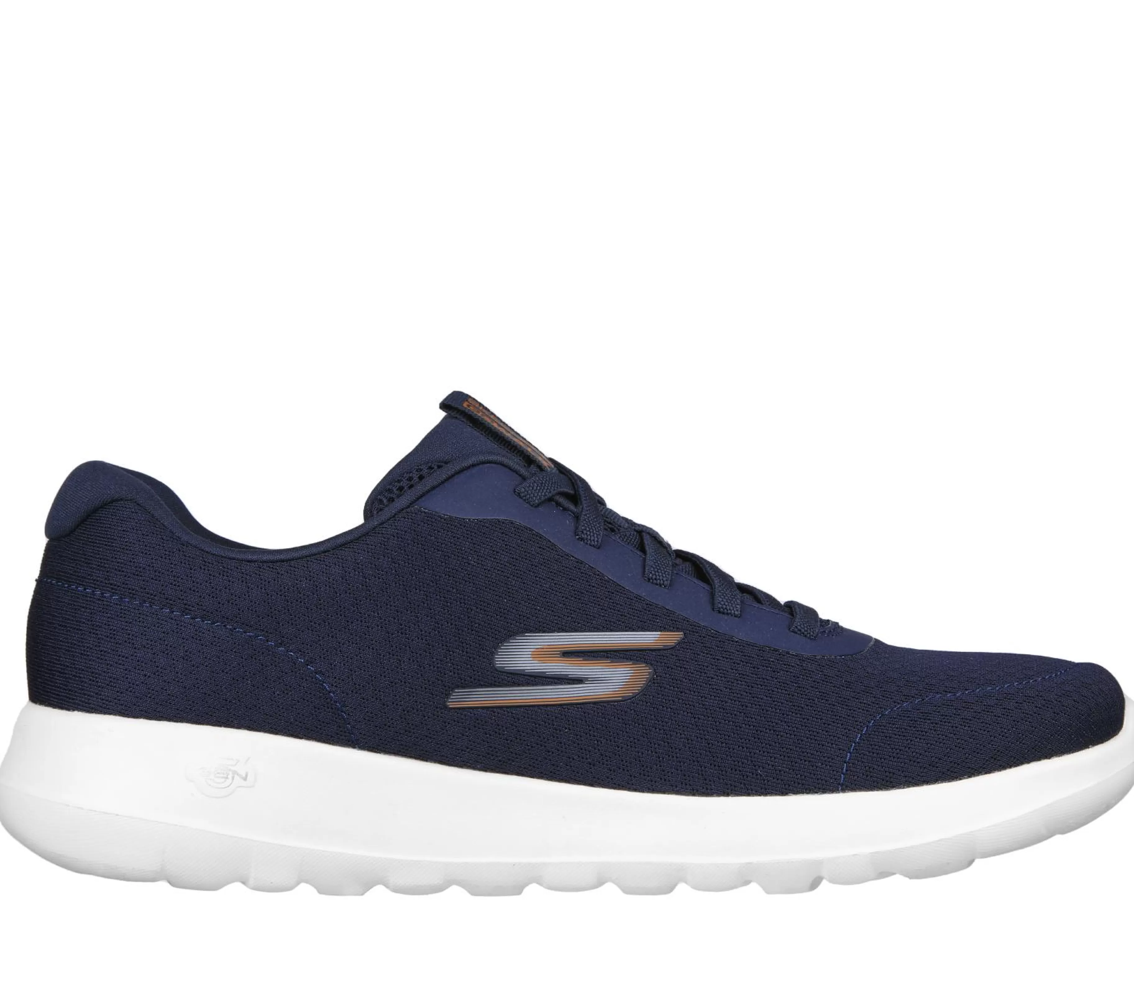 Calçado Sem Atacadores | Sapatilhas | SKECHERS GO WALK Max - Midshore NAVY / LARANJA