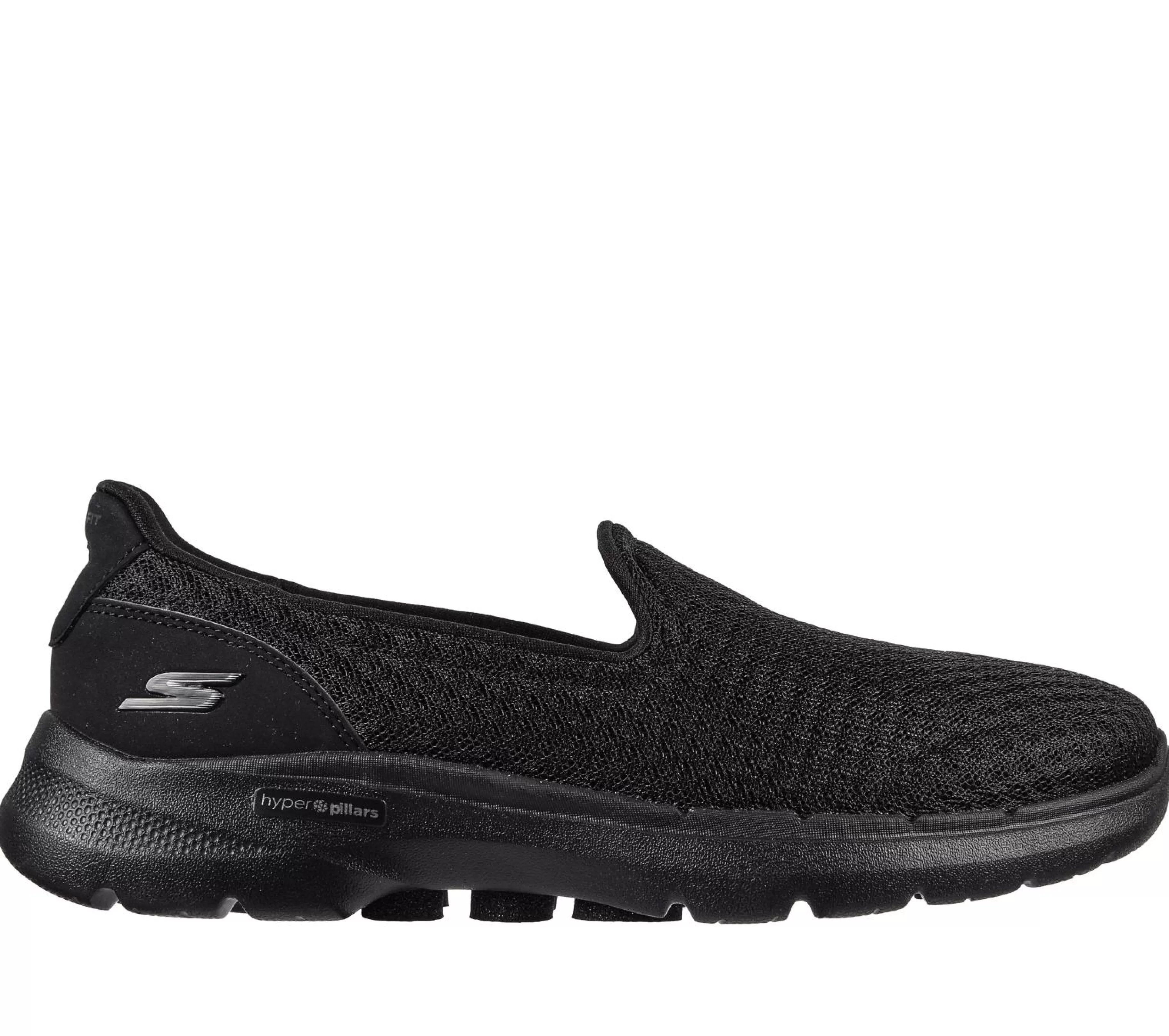 Calçado Sem Atacadores | Sapatilhas | SKECHERS GOwalk 6 - Big Splash PRETO