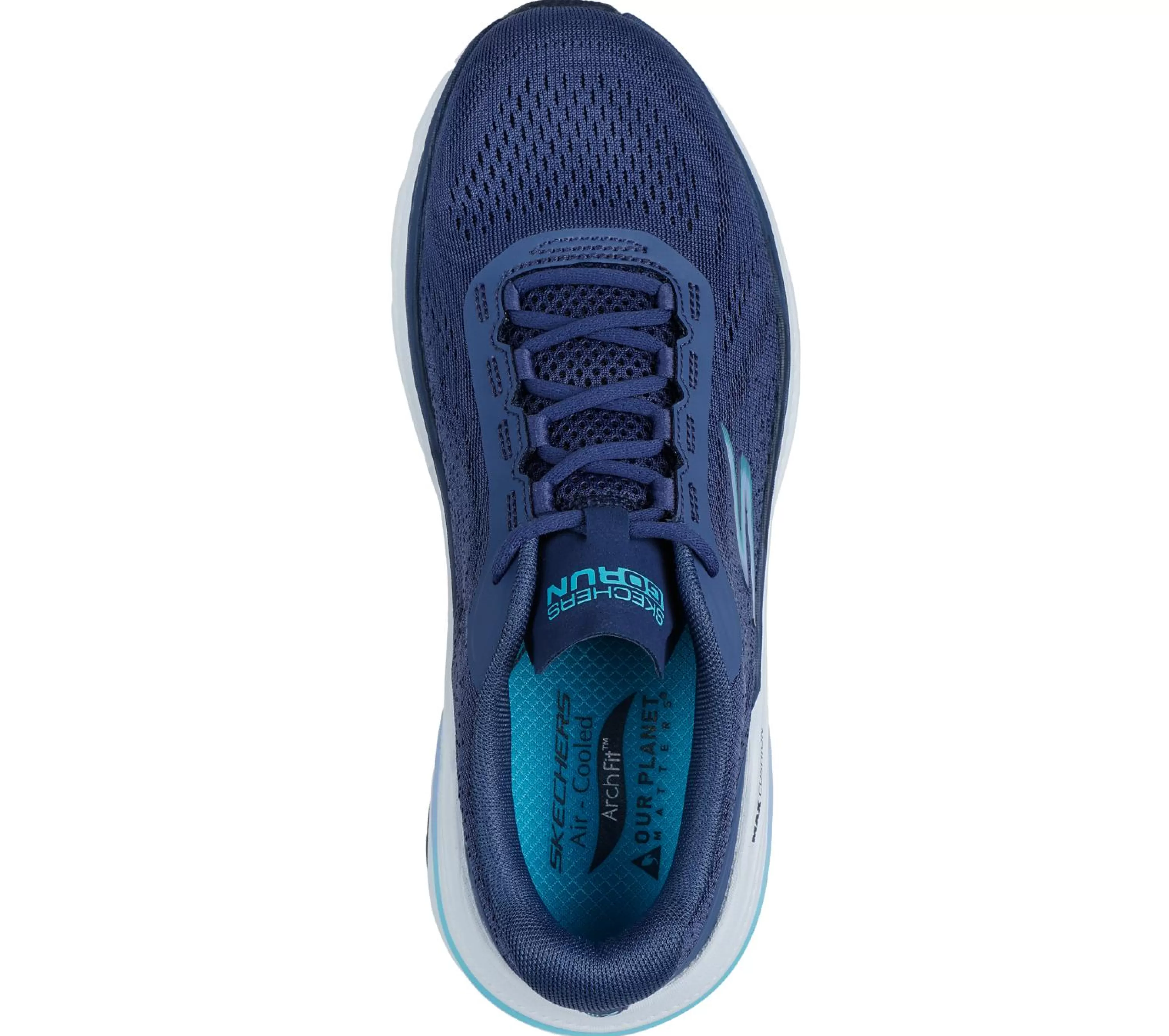 Com Atacadores | Sapatilhas | SKECHERS Max Cushioning Arch Fit 2.0 - Avenida NAVY / AZUL