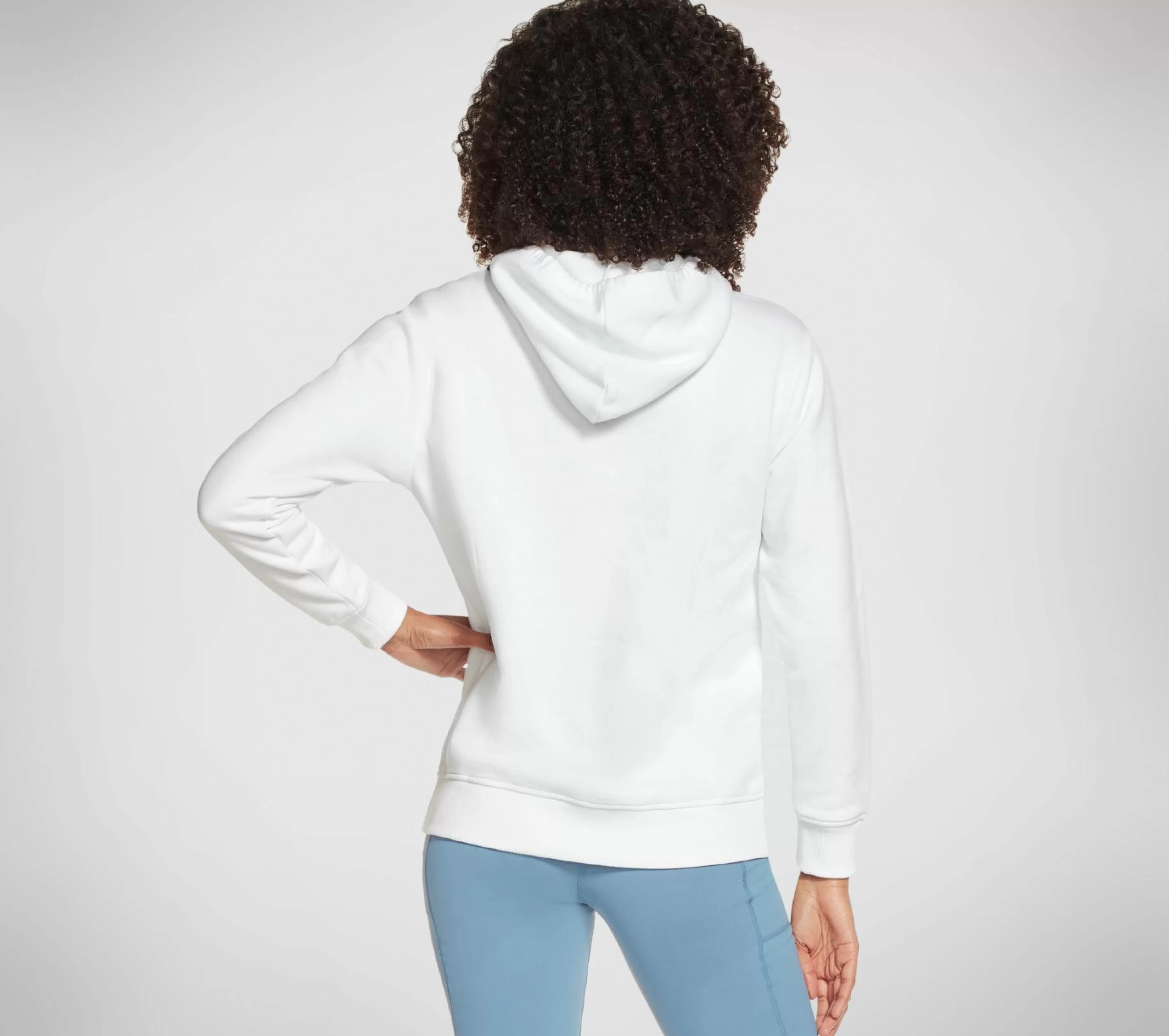 Partes De Cima | Partes De Cima | SKECHERS Rose Hoodie BRANCO