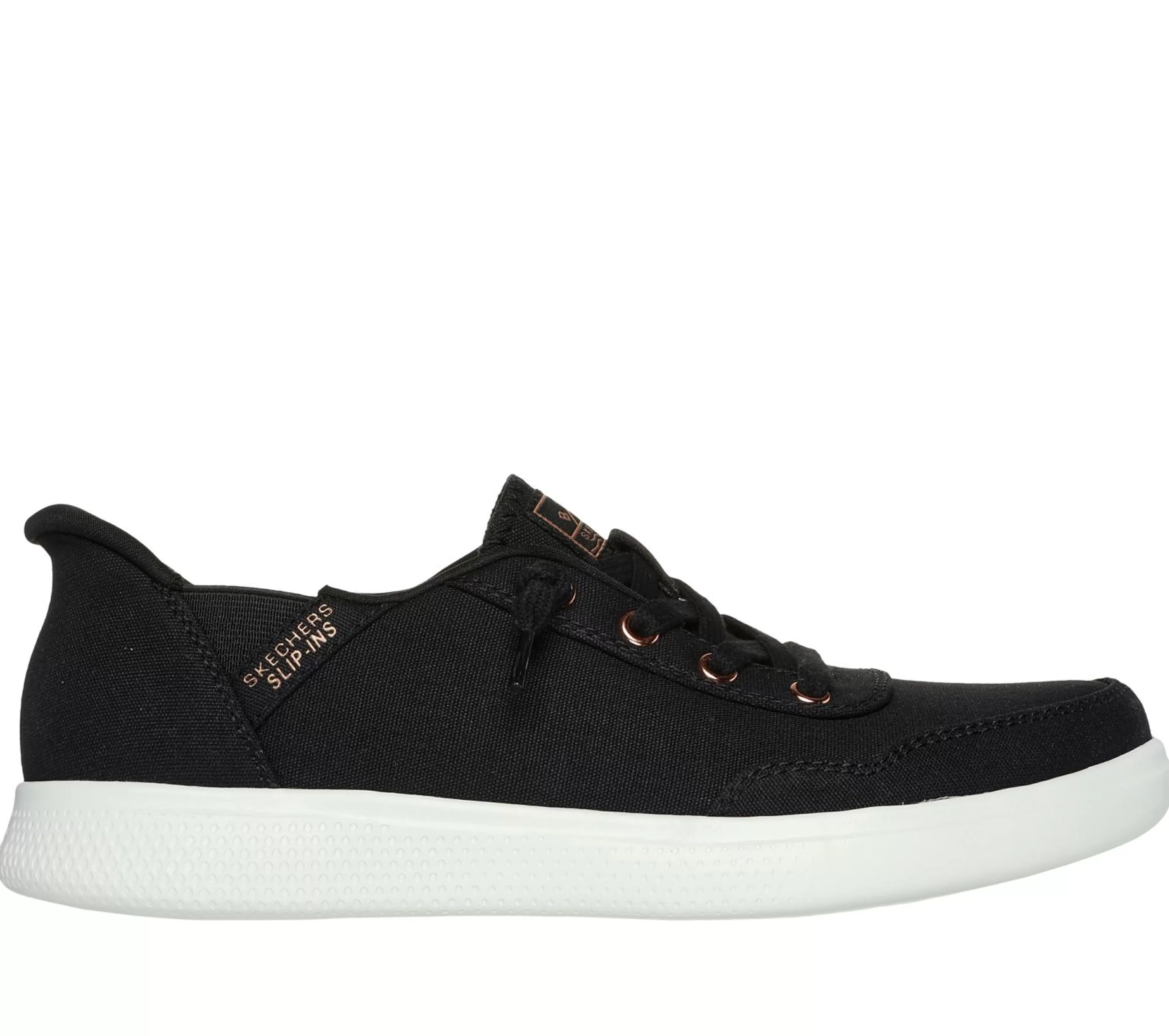 Sapatos Rasos | Calçado Sem Atacadores | SKECHERS Slip-ins: BOBS Skip Cute - B Cute Sweet PRETO