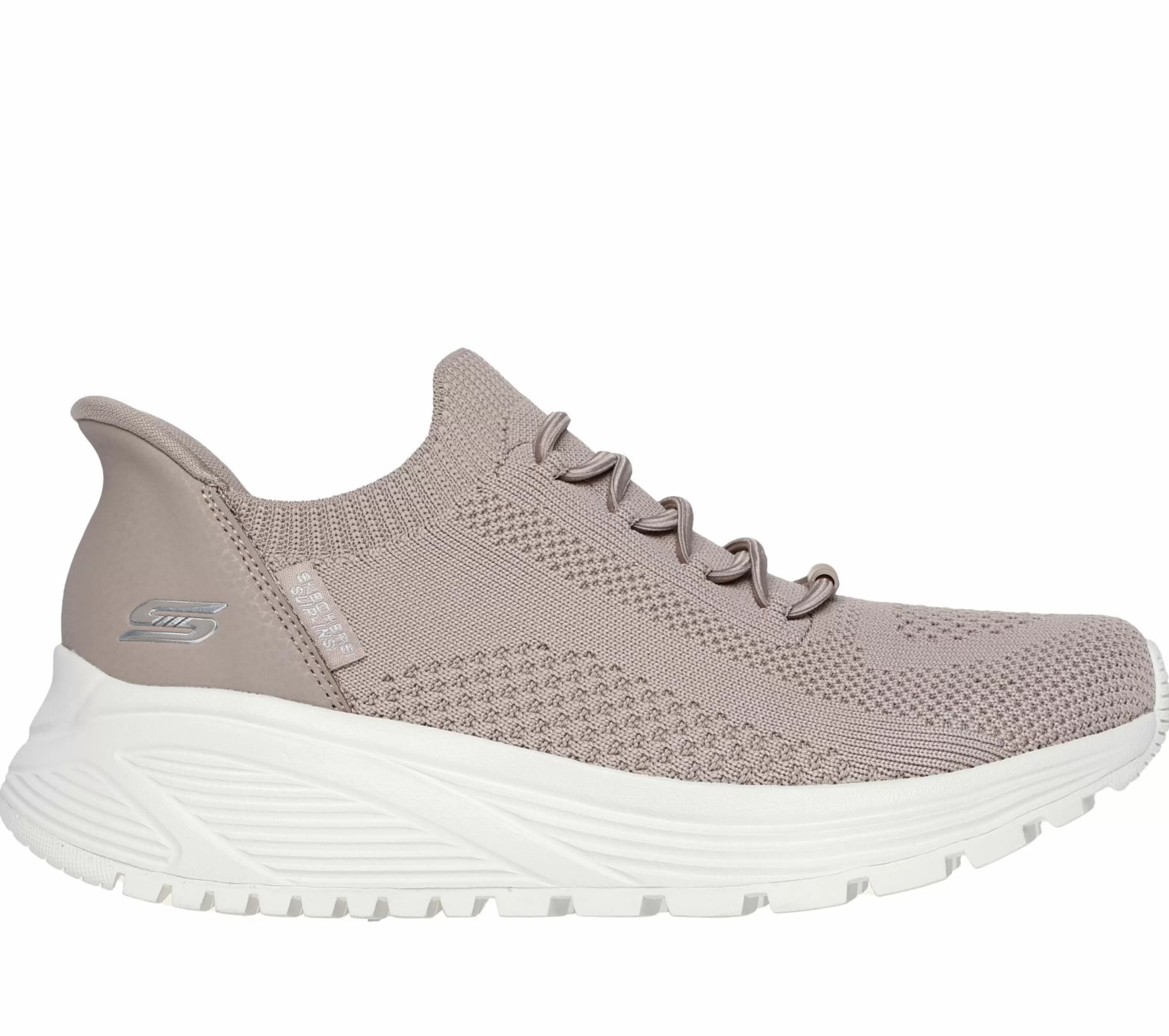 Calçado Sem Atacadores | Hands Free Slip-Ins | SKECHERS Slip-ins: BOBS Sport Sparrow 2.0 - Lucky Run TAUPE