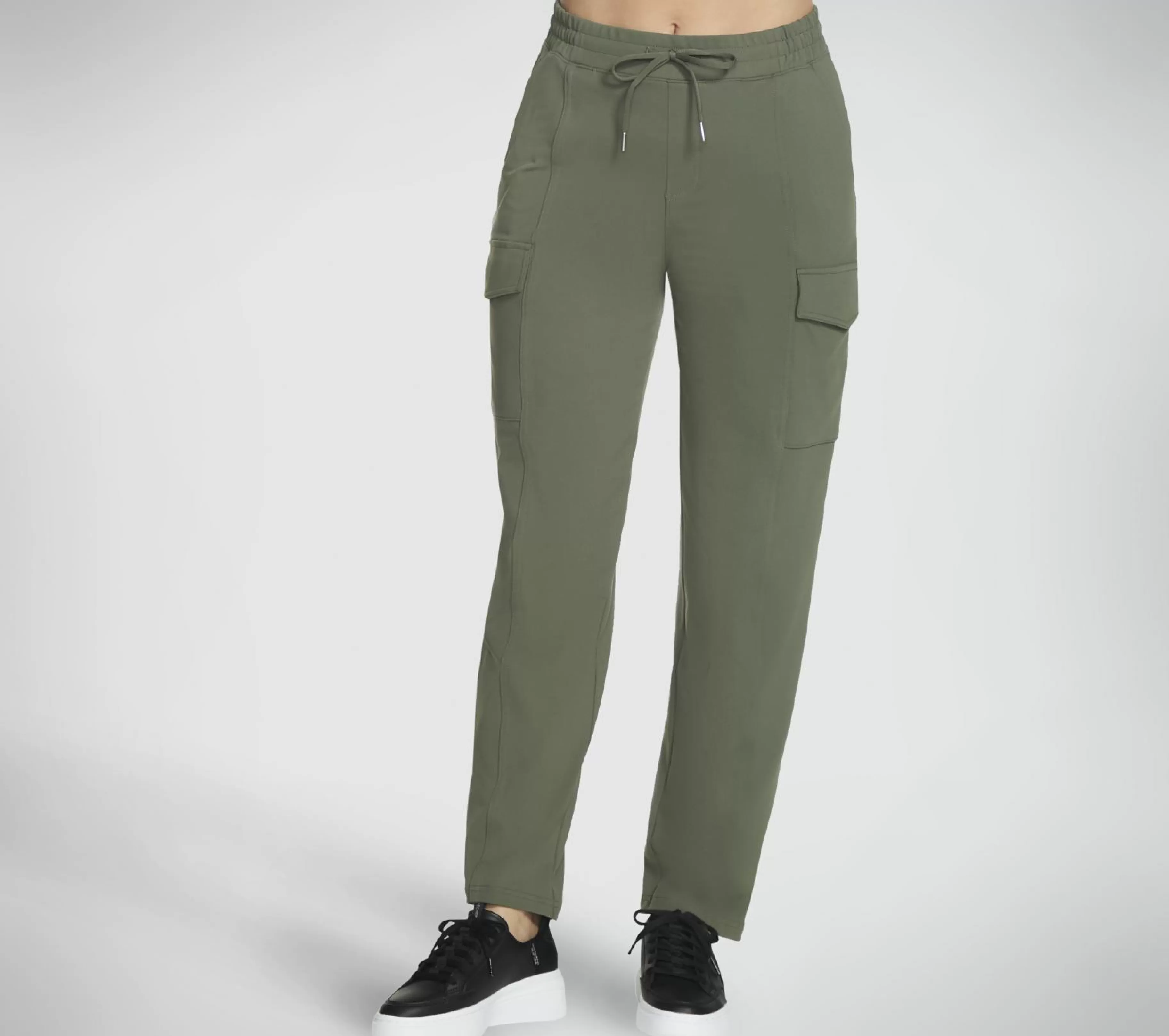 Calças | Partes De Baixo | SKECHERS Slip-ins Cargo Pant AZEITONA / PRETO