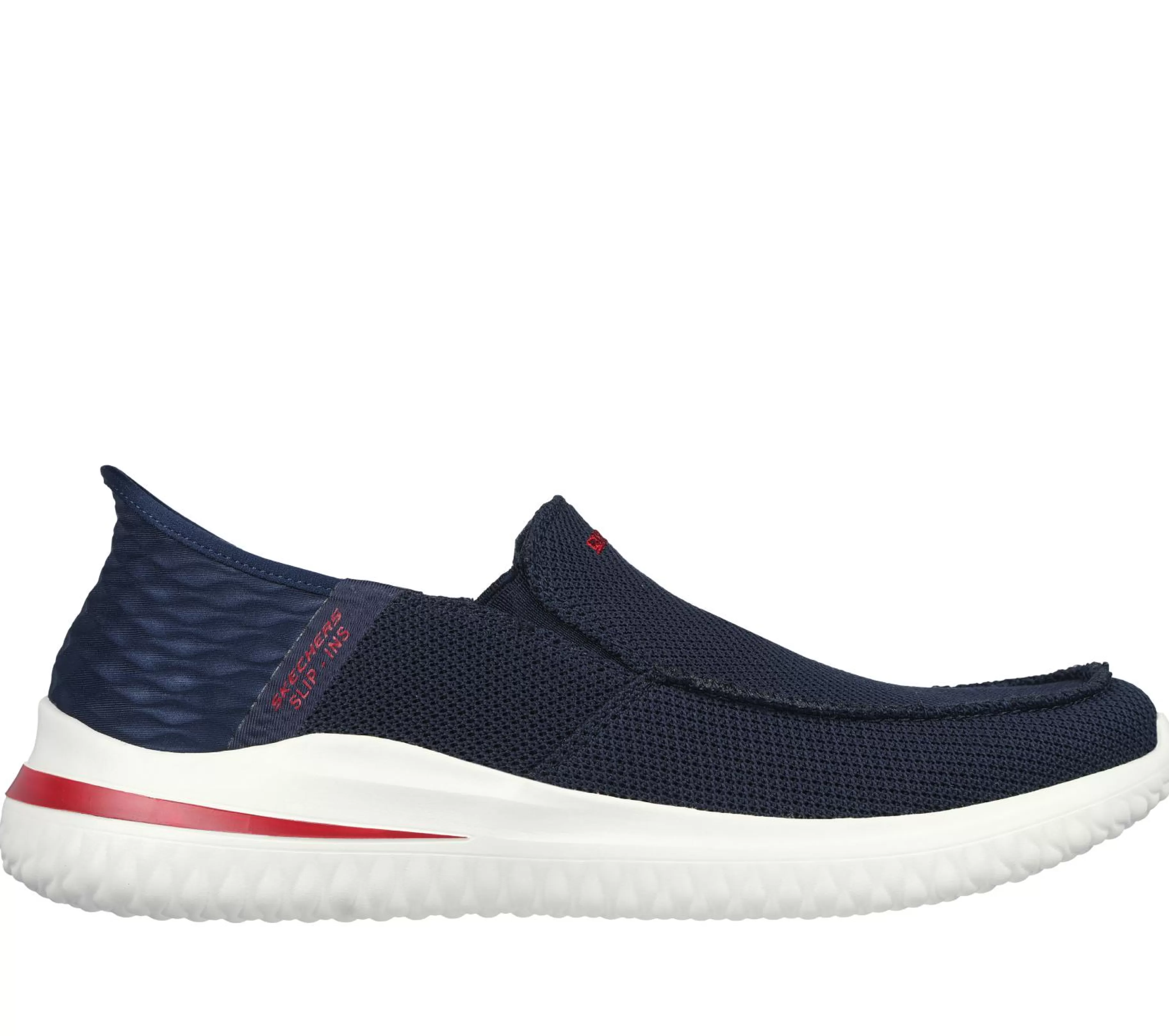 Sapato De Vela | Calçado Sem Atacadores | SKECHERS Slip-ins: Delson 3.0 - Cabrino NAVY