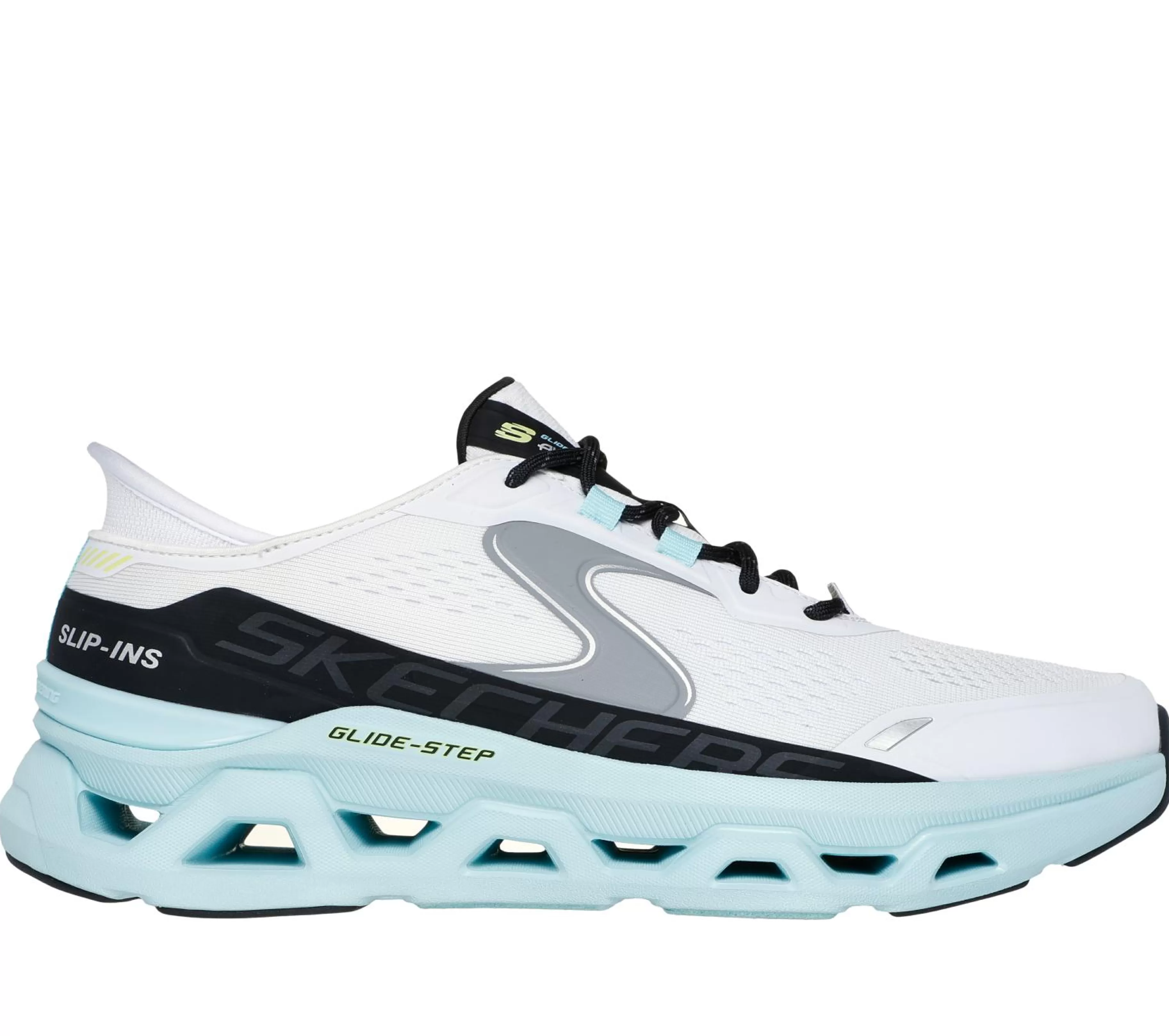 Hands Free Slip-Ins | Sapatilhas | SKECHERS Slip-ins: Glide-Step Altus BRANCO / AZUL