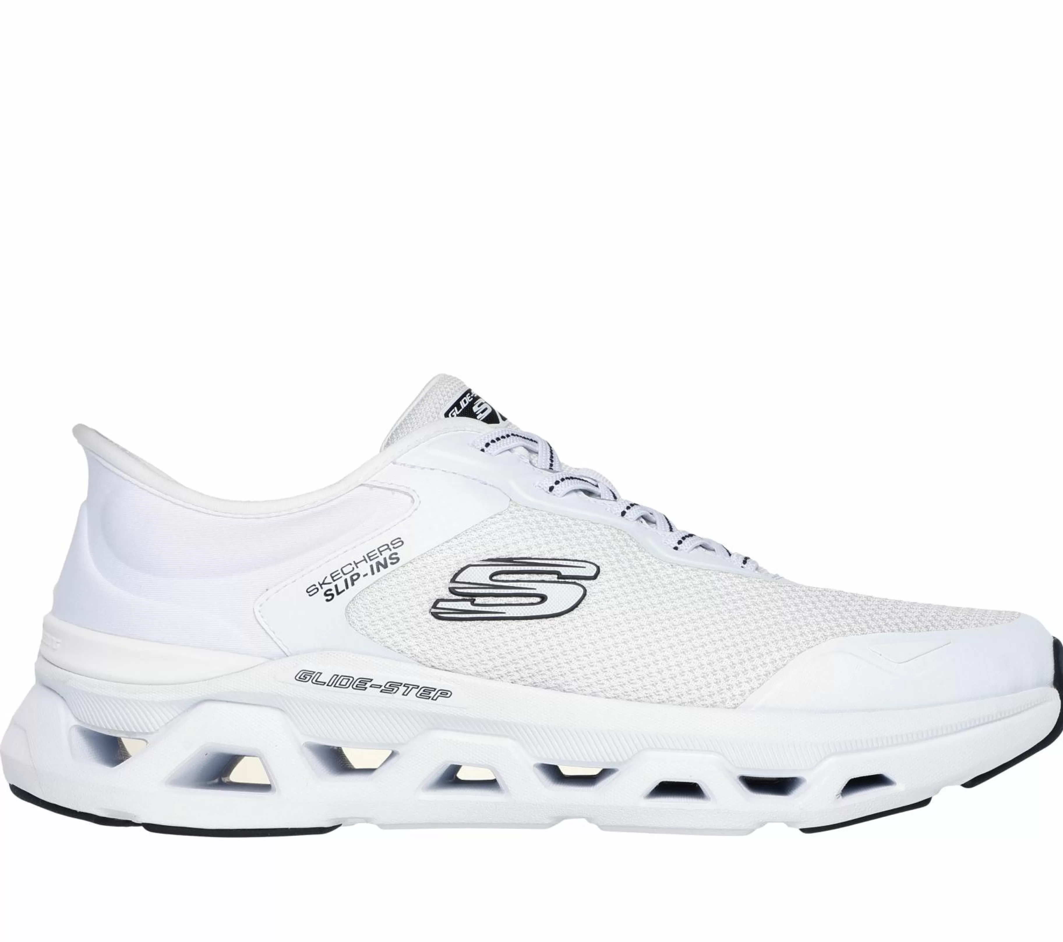 Sapatilhas | Hands Free Slip-Ins | SKECHERS Slip-ins: Glide-Step Altus - Turn Out BRANCO / PRETO