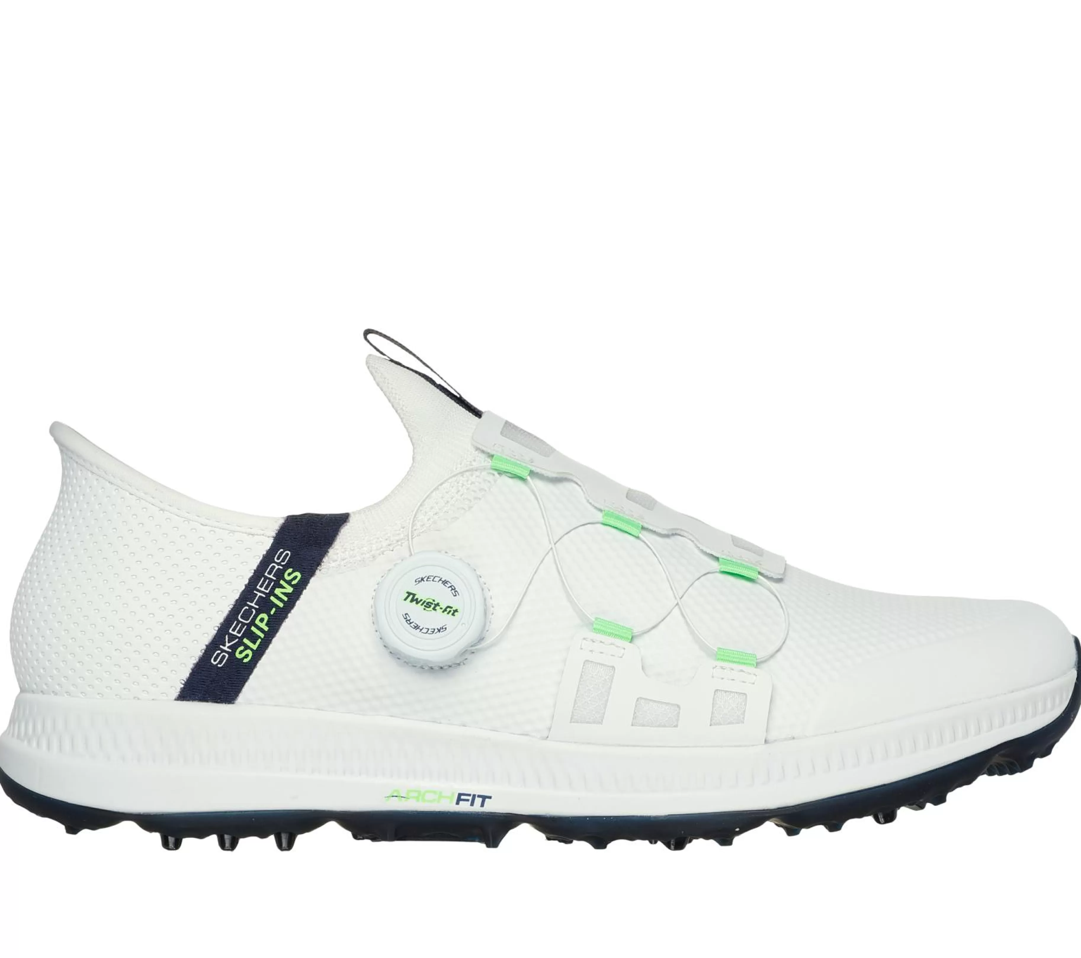 Calçado Sem Atacadores | Hands Free Slip-Ins | SKECHERS Slip-ins: GO GOLF Elite 5 - Slip 'In BRANCO / NAVY