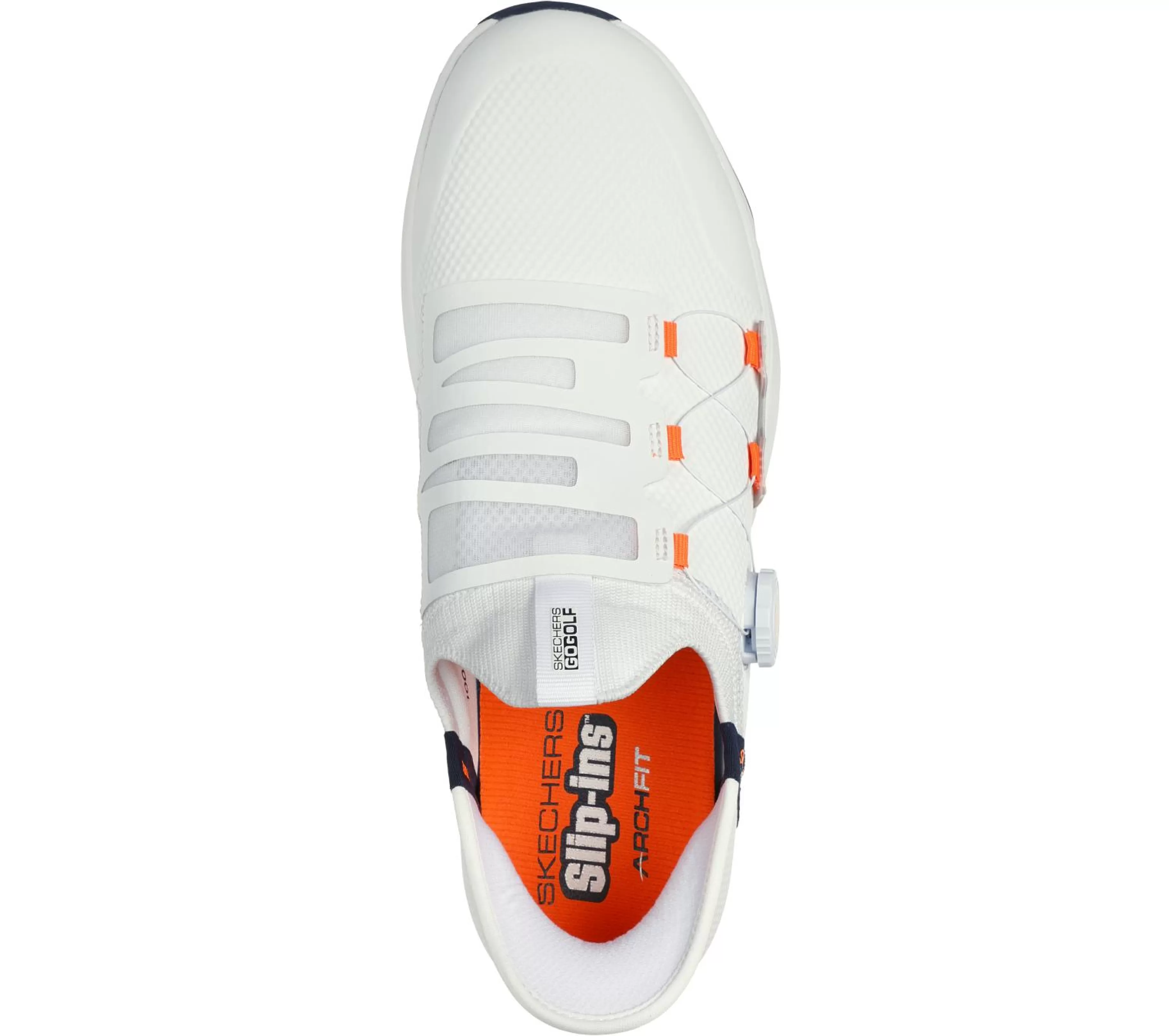 Hands Free Slip-Ins | Sapatilhas | SKECHERS Slip-ins: GO GOLF Elite Vortex BRANCO / NAVY