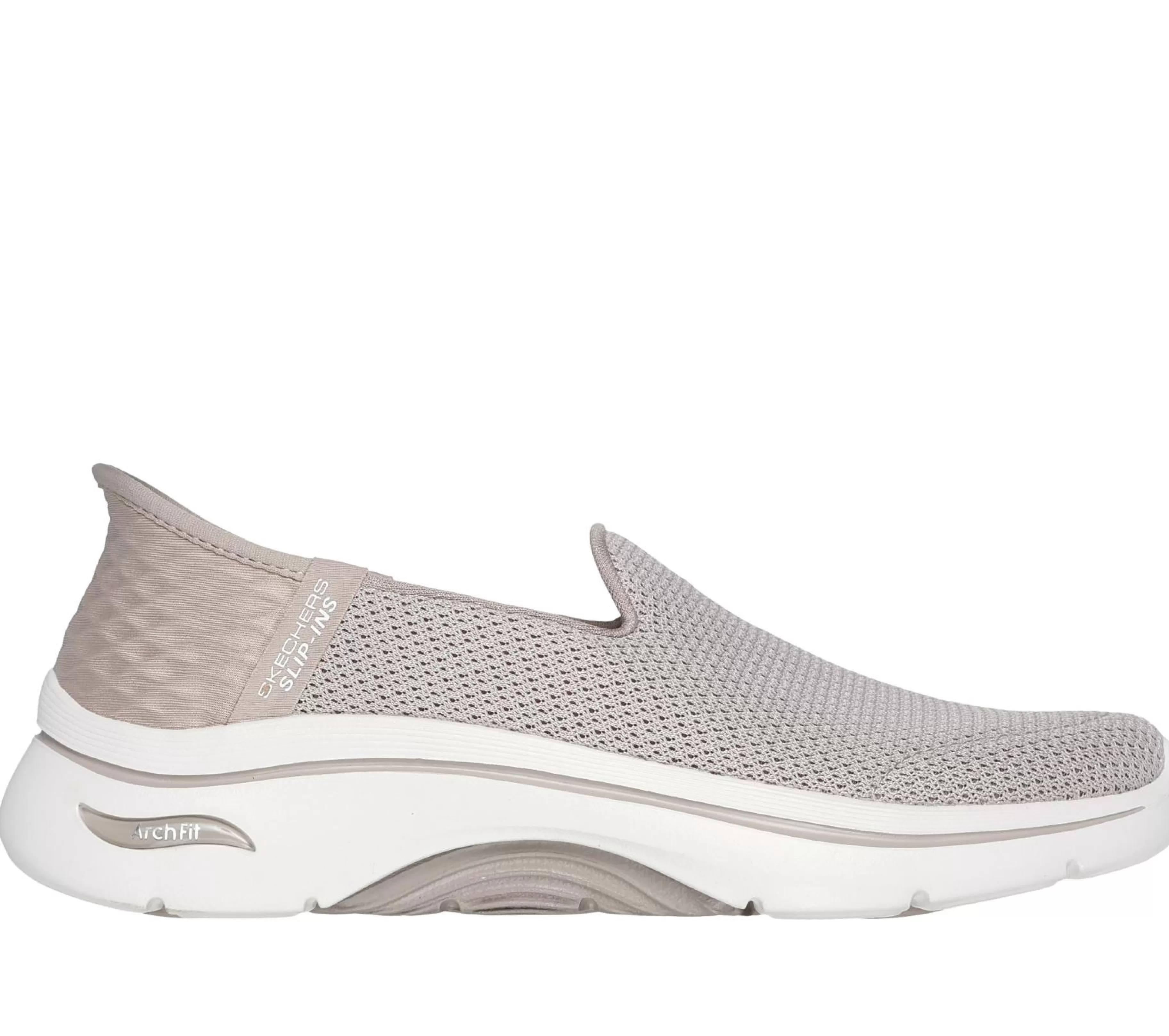 Calçado Sem Atacadores | Hands Free Slip-Ins | SKECHERS Slip-Ins: GO WALK Arch Fit 2.0 - Delara TAUPE