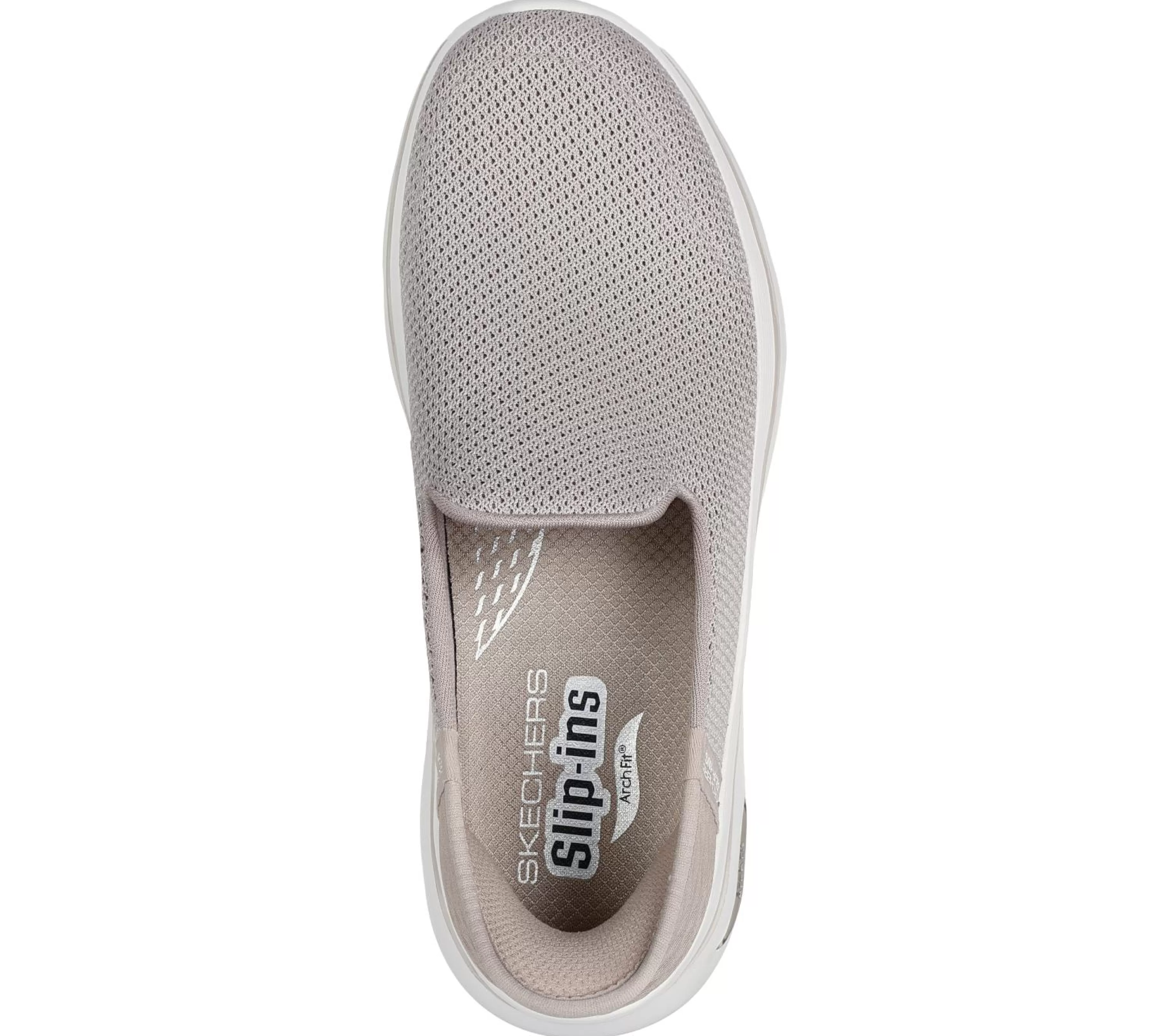 Calçado Sem Atacadores | Hands Free Slip-Ins | SKECHERS Slip-Ins: GO WALK Arch Fit 2.0 - Delara TAUPE