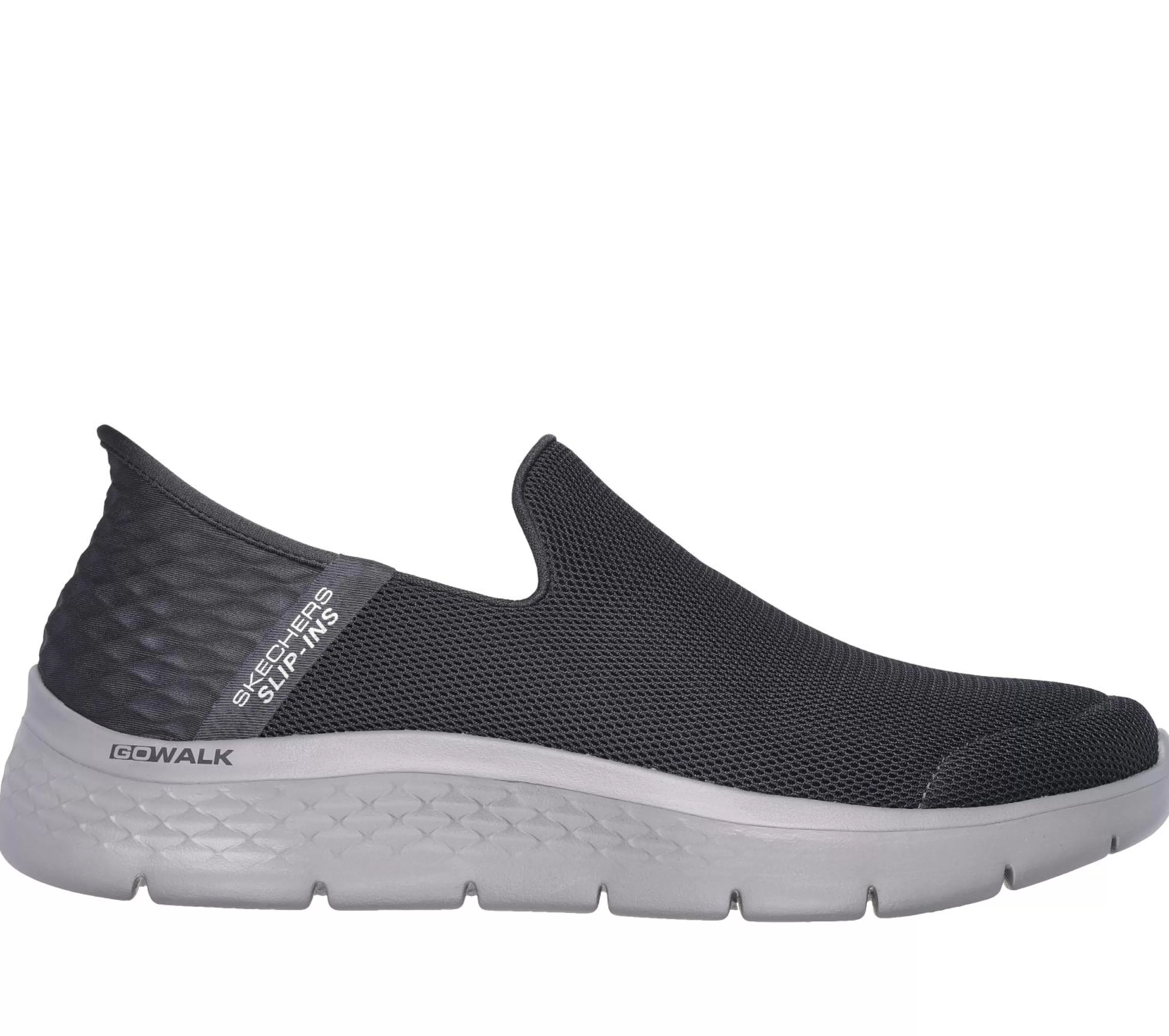 Calçado Sem Atacadores | Hands Free Slip-Ins | SKECHERS Slip-ins: GO WALK FLEX - No Hands CINZENTO ESCURO