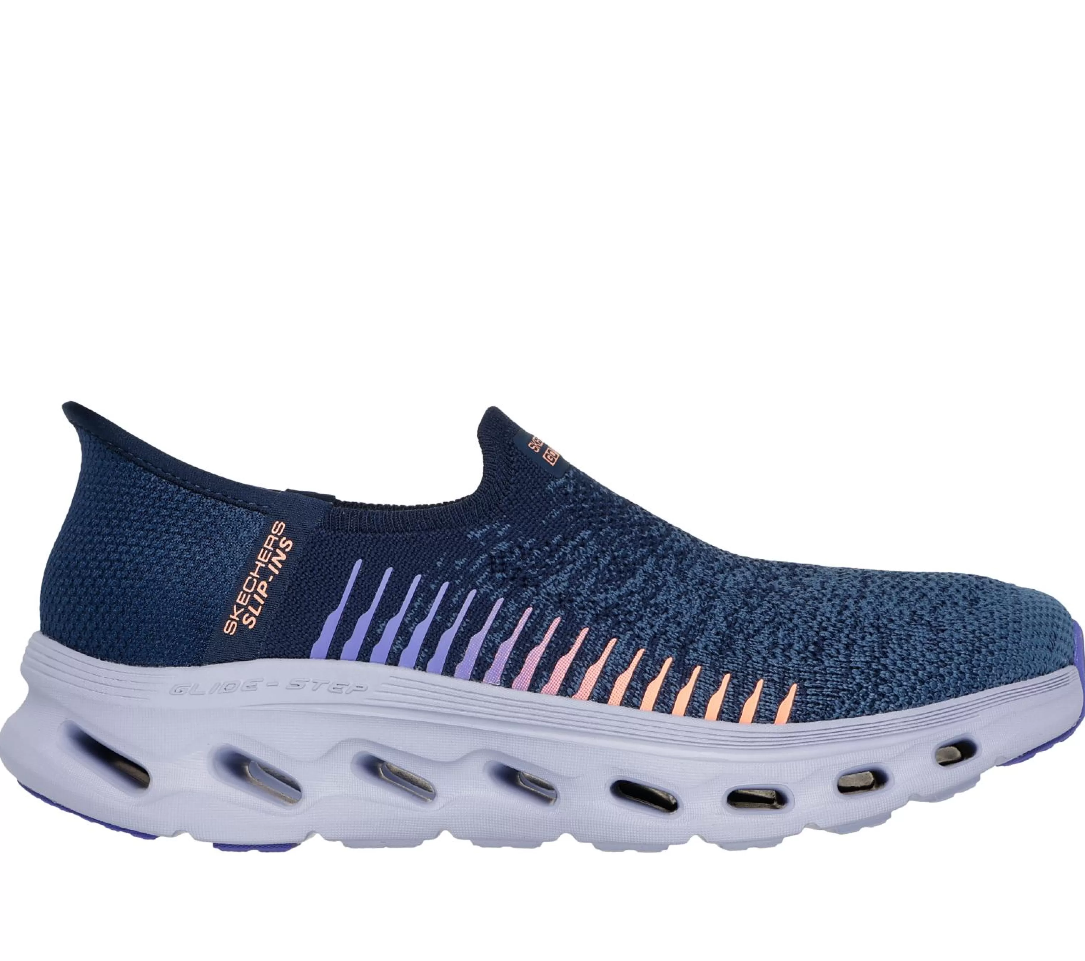 Calçado Sem Atacadores | Sapatilhas | SKECHERS Slip-ins GO Walk Glide-Step 2.0 - Venus NAVY / MULTICOR