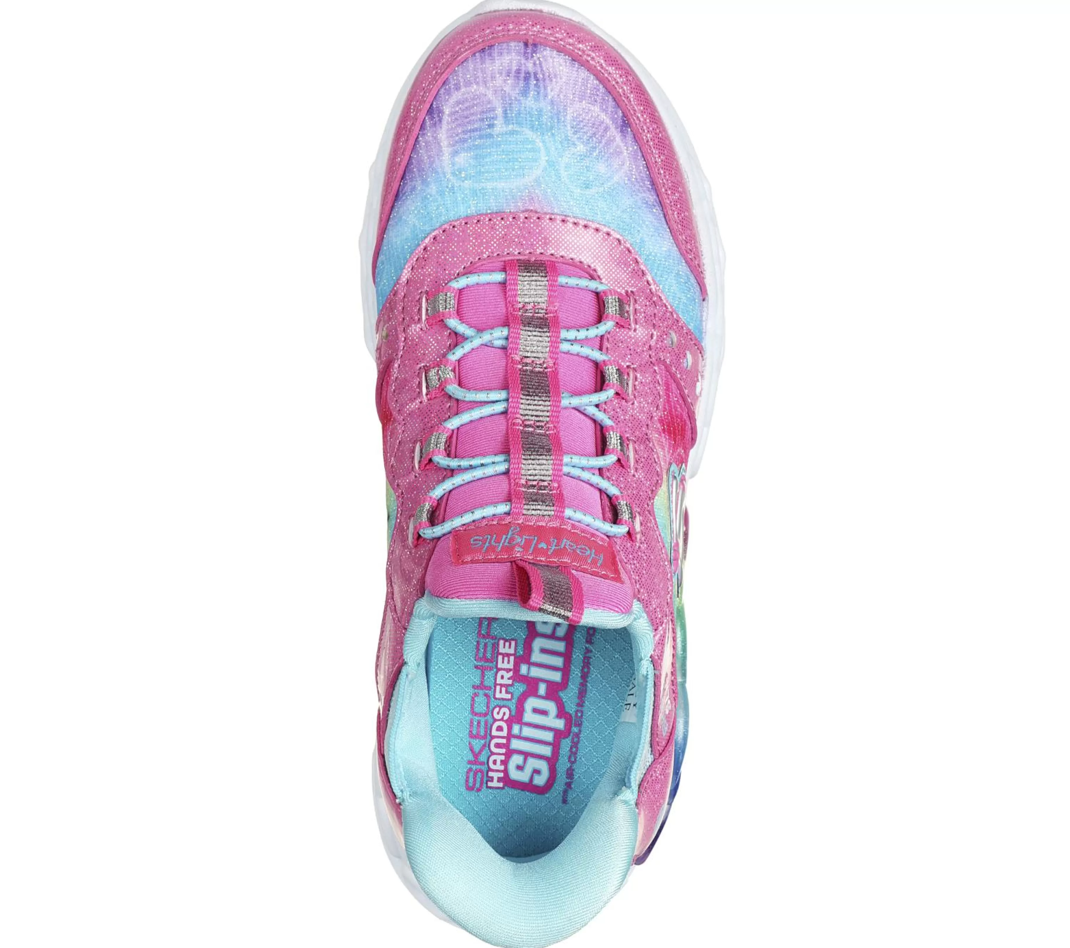 Hands Free Slip-Ins | Sapatilhas | SKECHERS Slip-ins: Infinite Heart Lights ROSA / MULTICOR