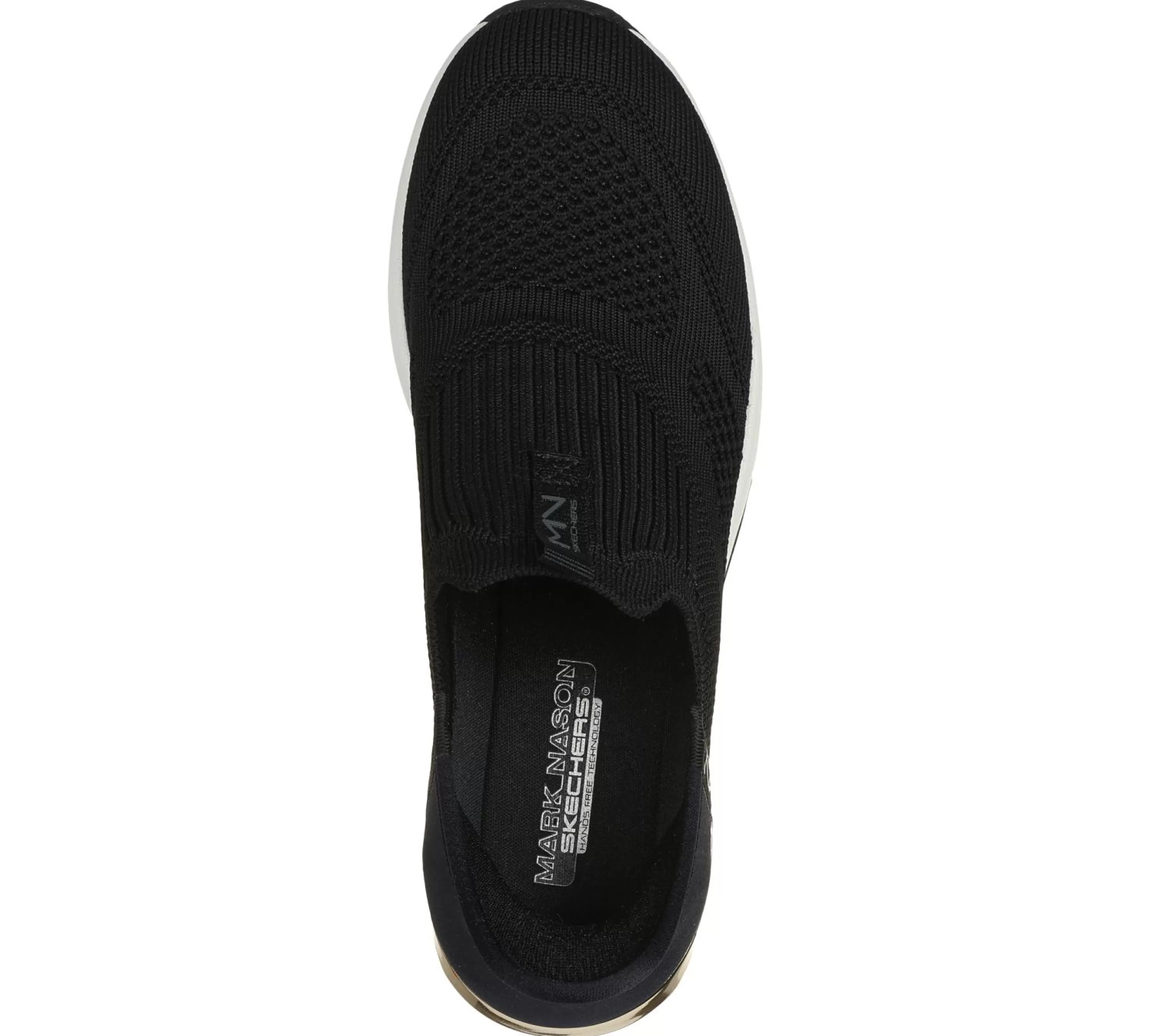 Sapatos De Cunha | Calçado Sem Atacadores | SKECHERS Slip-ins Mark Nason: A Wedge - Crecent PRETO