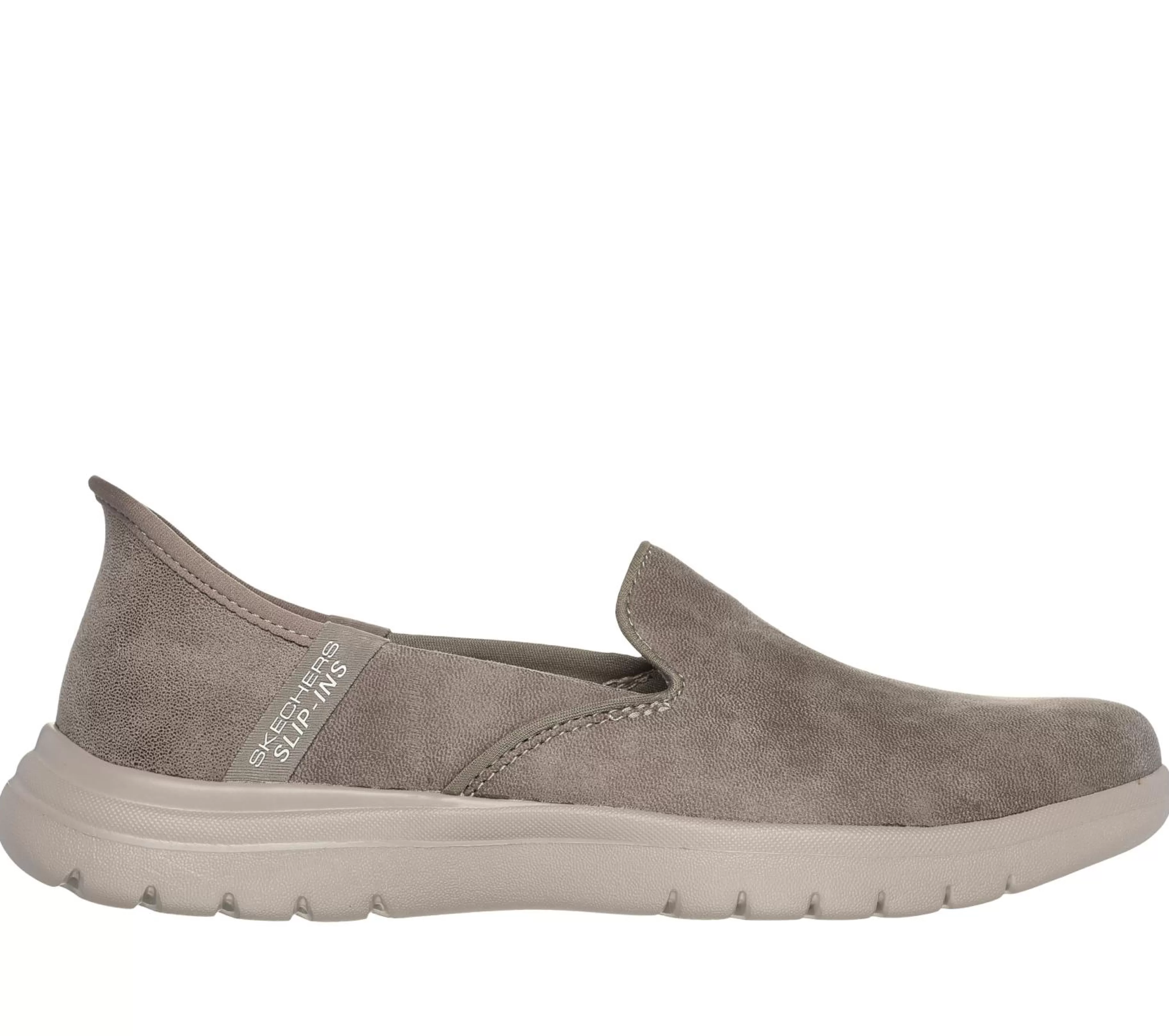 Sapatos Rasos | Calçado Sem Atacadores | SKECHERS Slip-ins: On-the-GO Flex - Captivating TAUPE