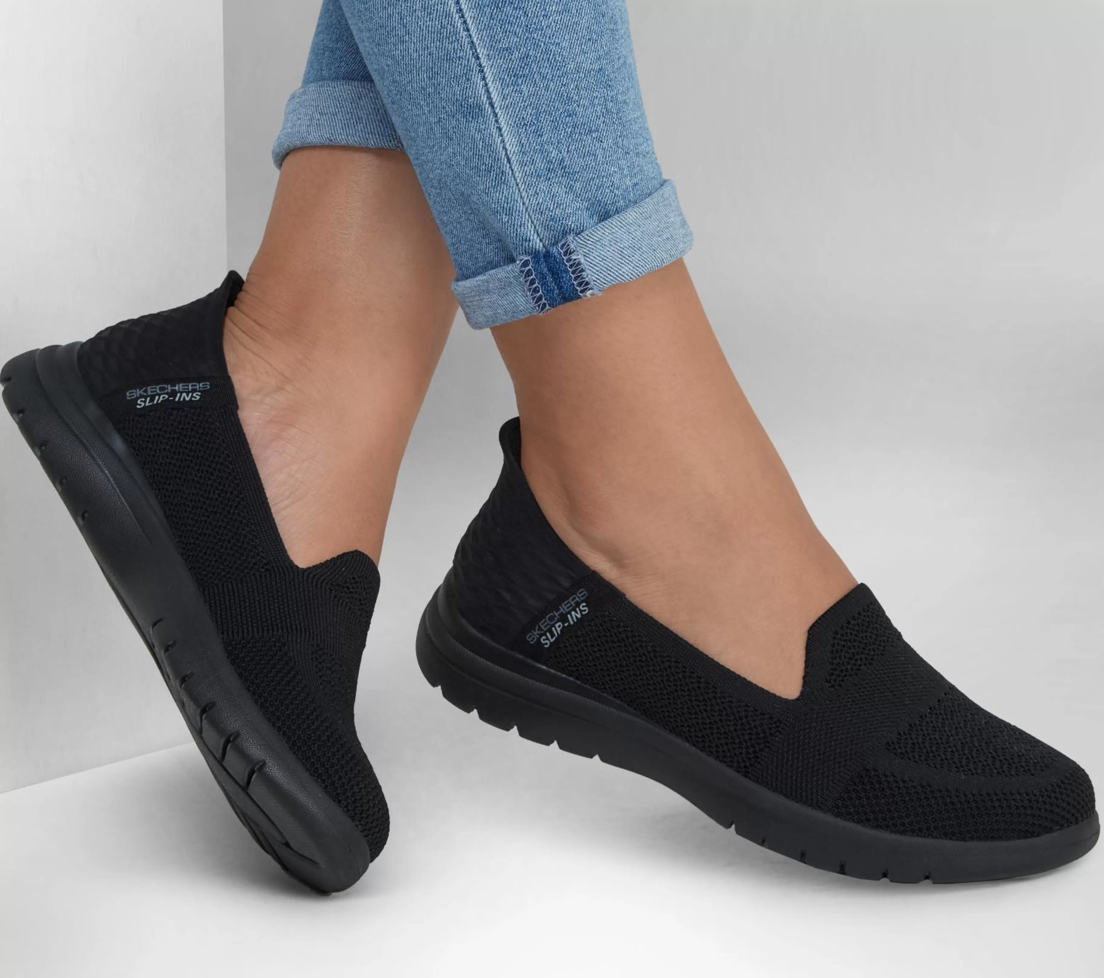 Calçado Sem Atacadores | Hands Free Slip-Ins | SKECHERS Slip-ins: On-the-GO Flex - Serene PRETO