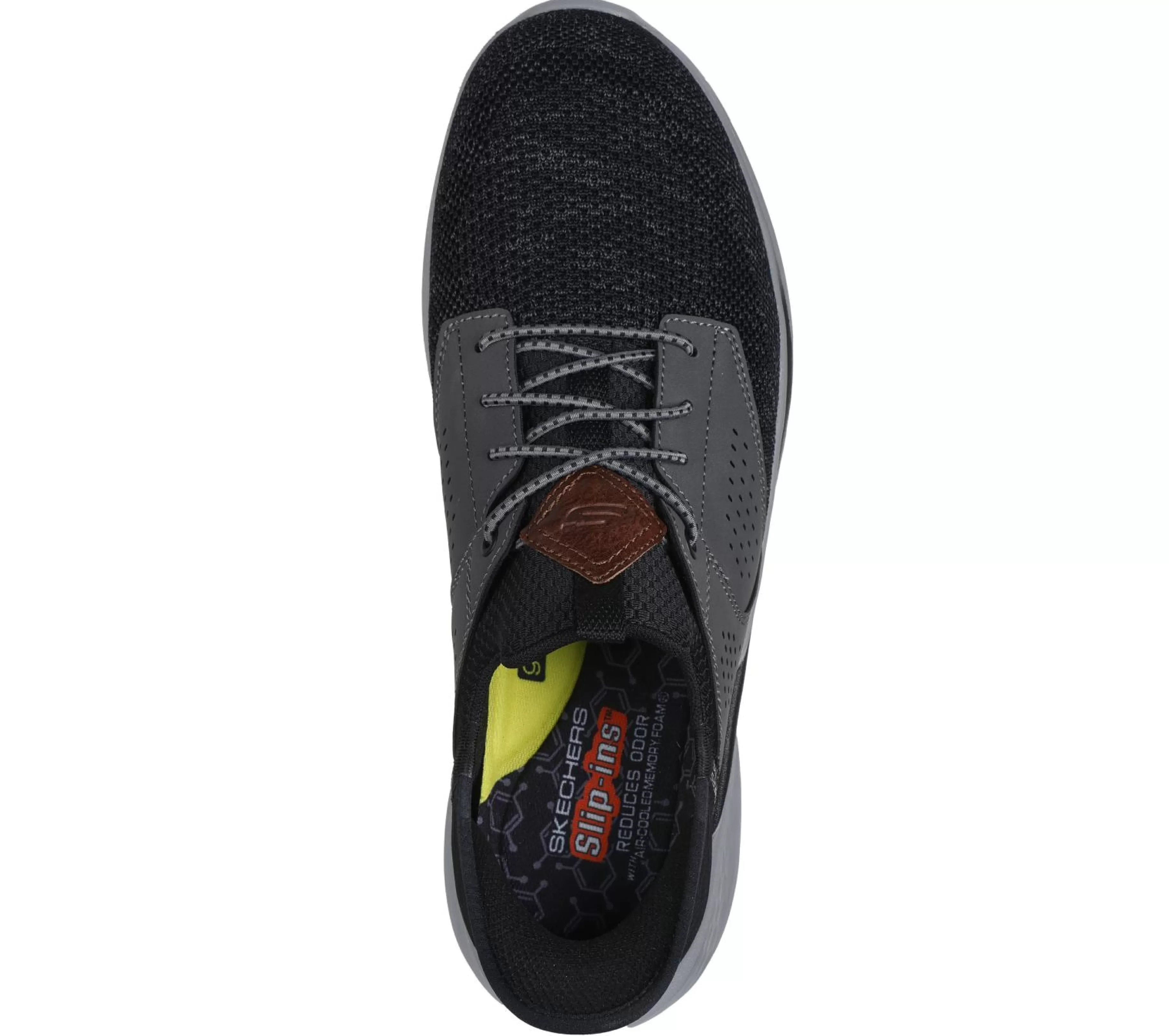 Hands Free Slip-Ins | SKECHERS Slip-ins Relaxed Fit: Slade - Caster PRETO / CINZENTO