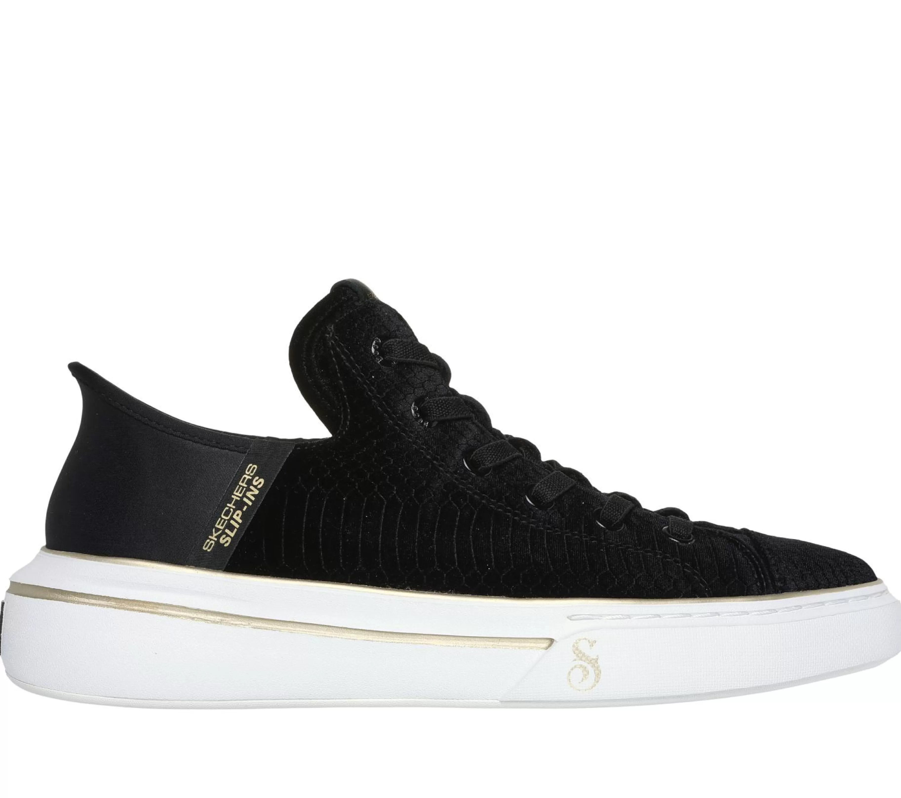 Hands Free Slip-Ins | Sapatilhas Casuais | SKECHERS Slip-ins: Snoop One - Boss Life Velvet PRETO