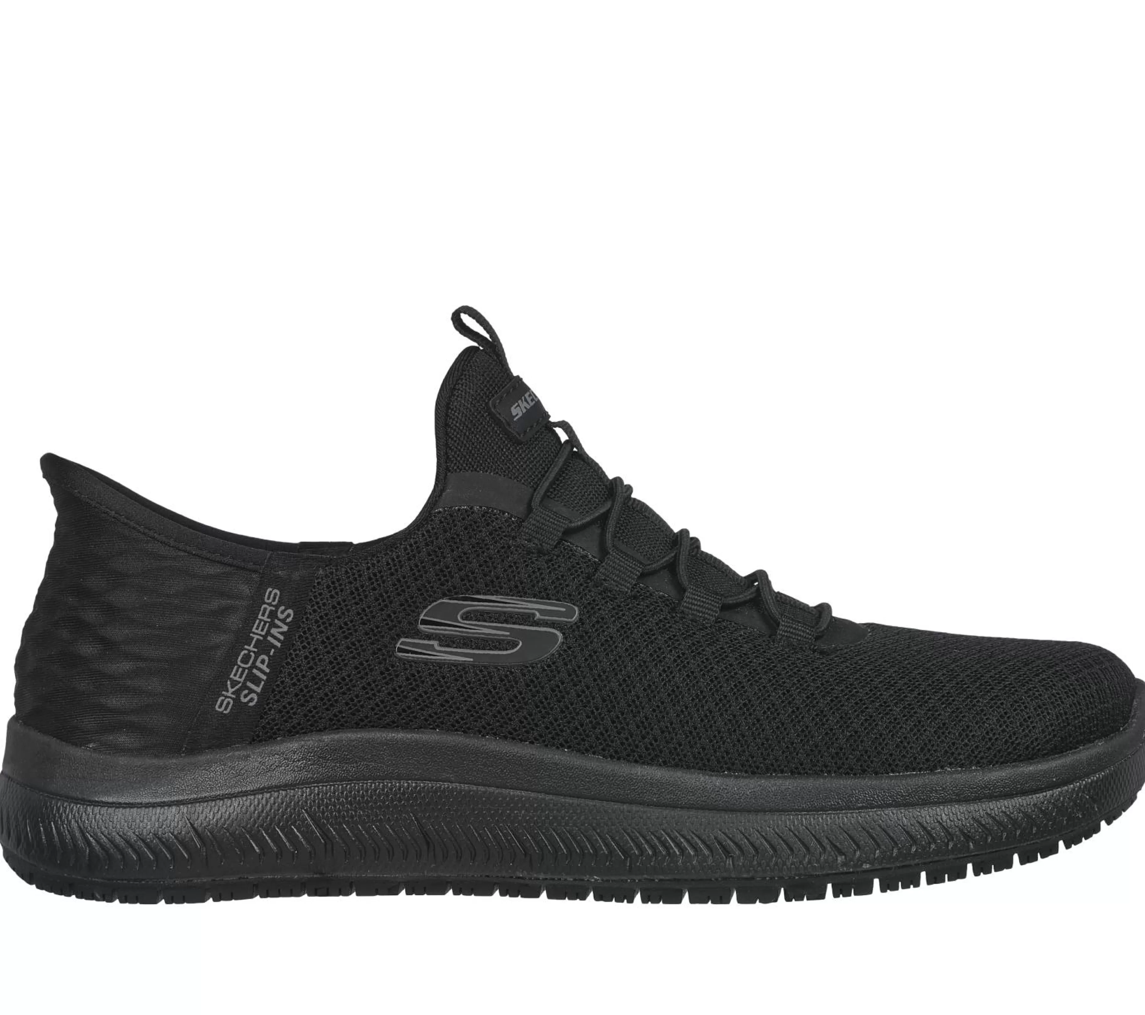 Work & Safety | Calçado Sem Atacadores | SKECHERS Slip-ins Work: Summits SR - Enslee PRETO