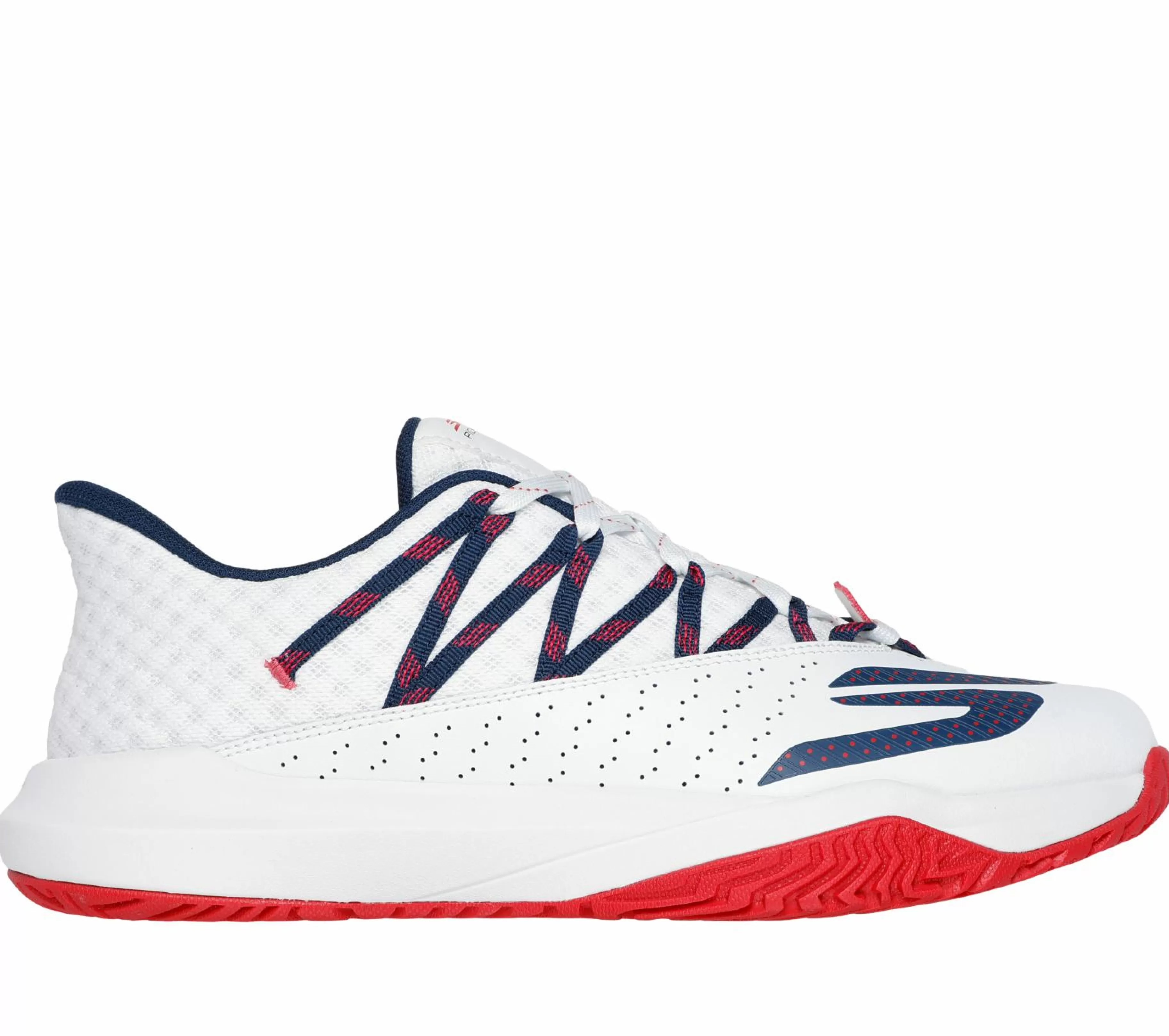 Sapatos Com Atacadores | Sapatilhas | SKECHERS Viper Court Rally BRANCO / NAVY