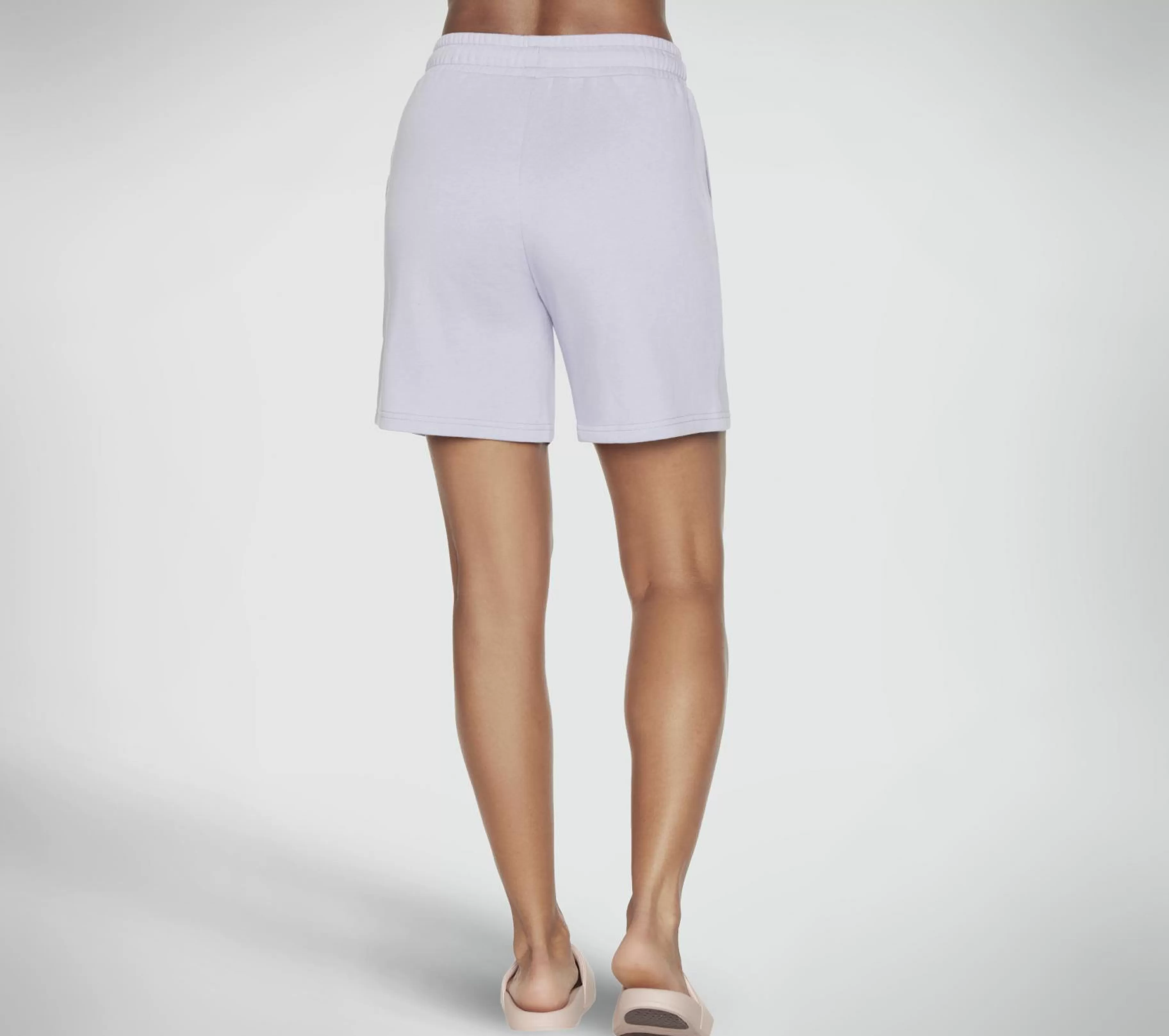 Calças | Partes De Baixo | SKECHERS SKECH-SWEATS 5 Inch Short LAVANDA / ROSA CLARO