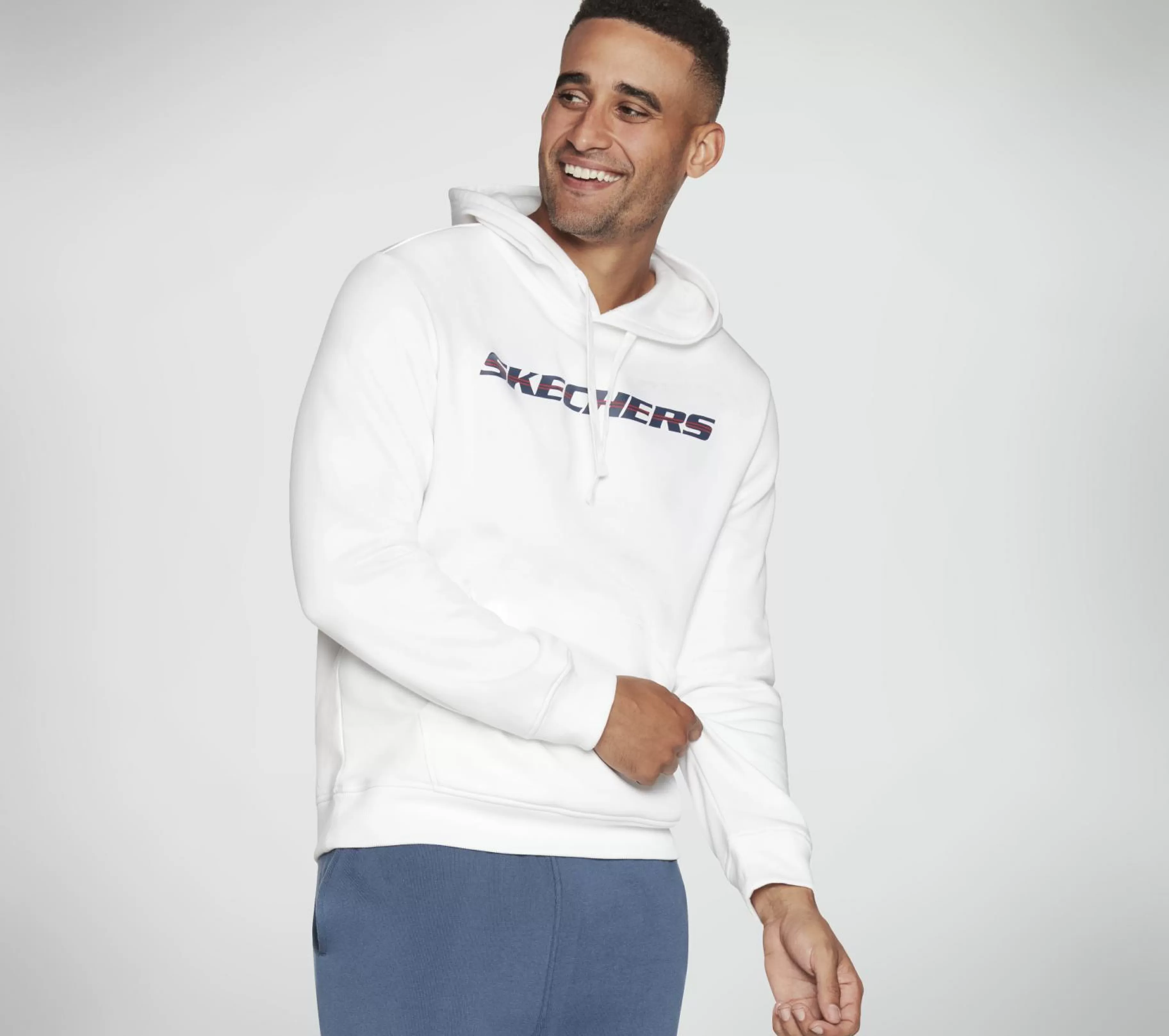 Partes De Cima | Partes De Cima | SKECHERS SKECH-SWEATS Motion Pullover Hoodie BRANCO