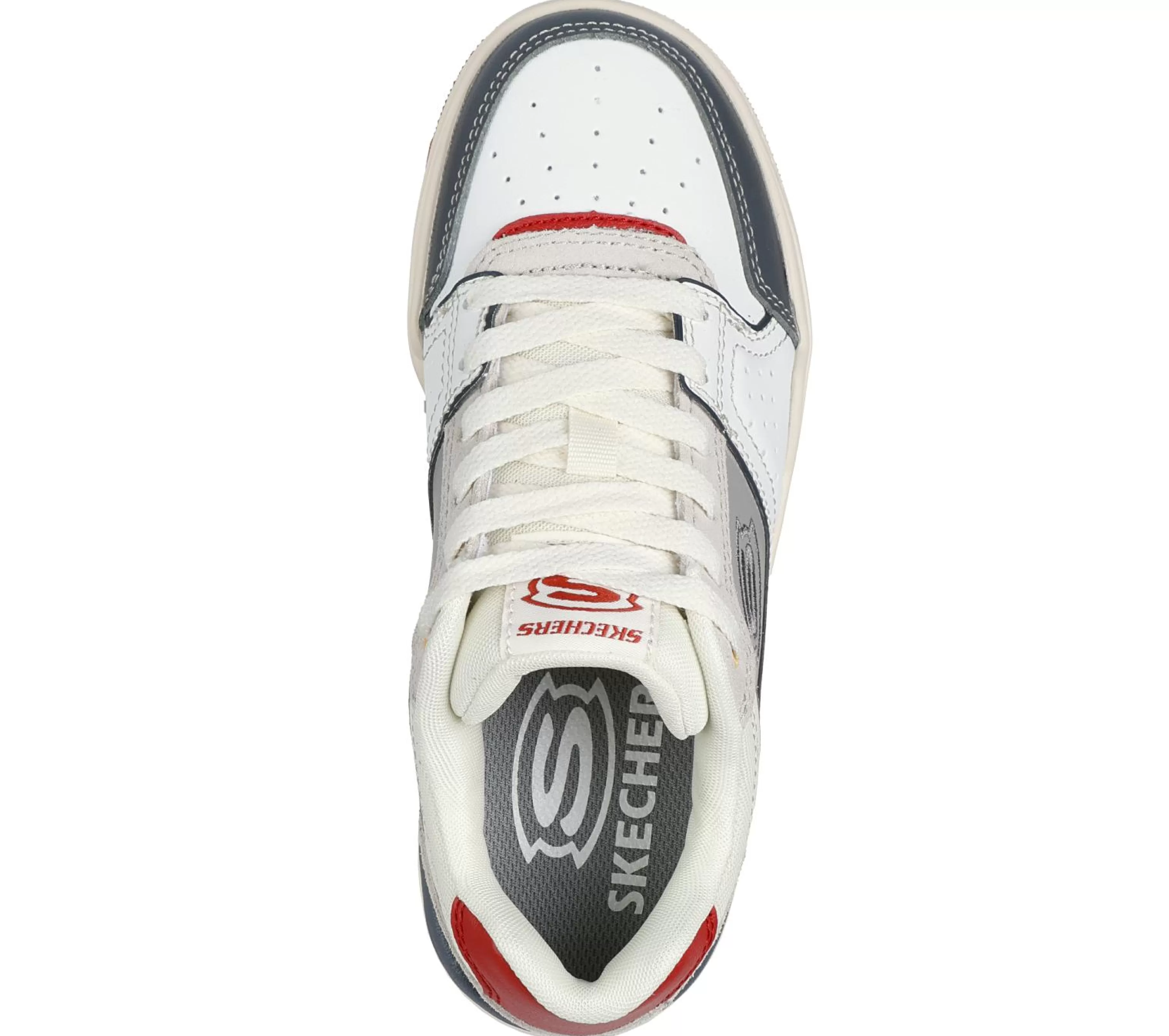 Sapatilhas | SKECHERS SKX-228 BRANCO / VERMELHO