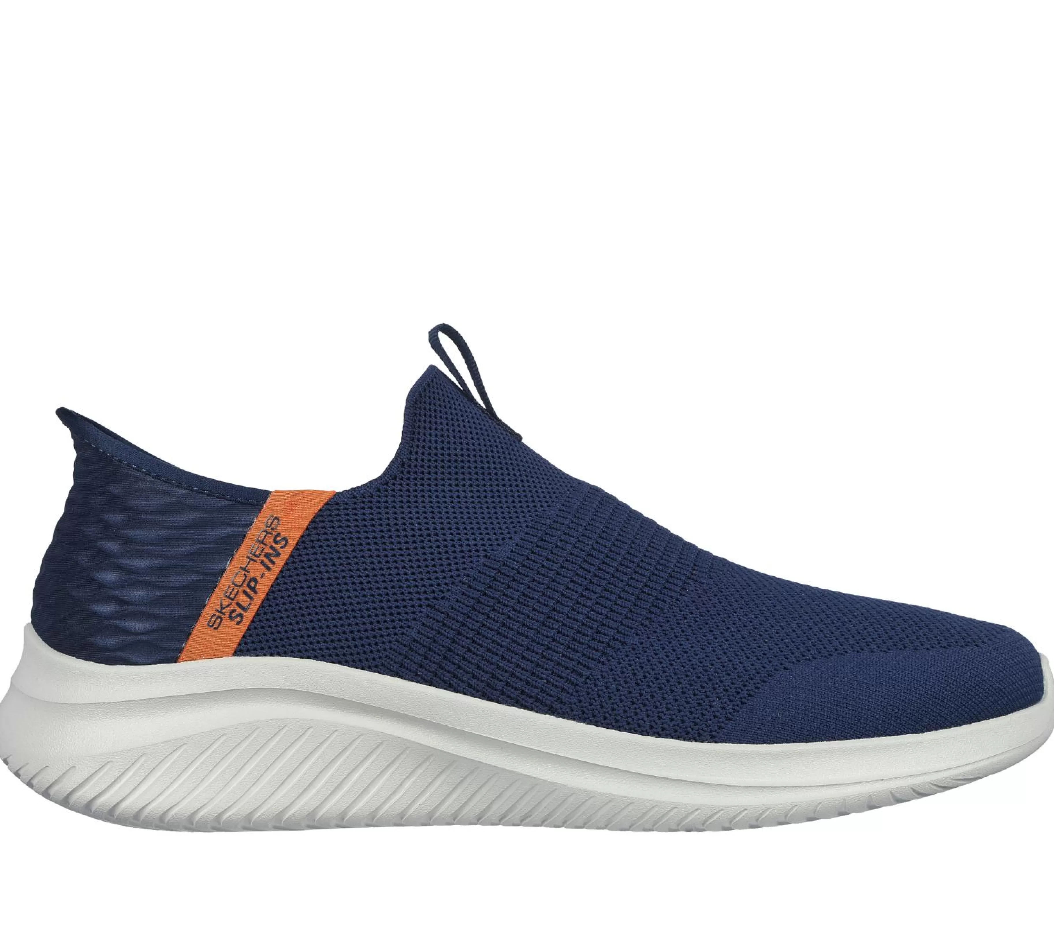 Calçado Sem Atacadores | Hands Free Slip-Ins | SKECHERS Slip-ins: Ultra Flex 3.0 - Viewpoint NAVY / LARANJA