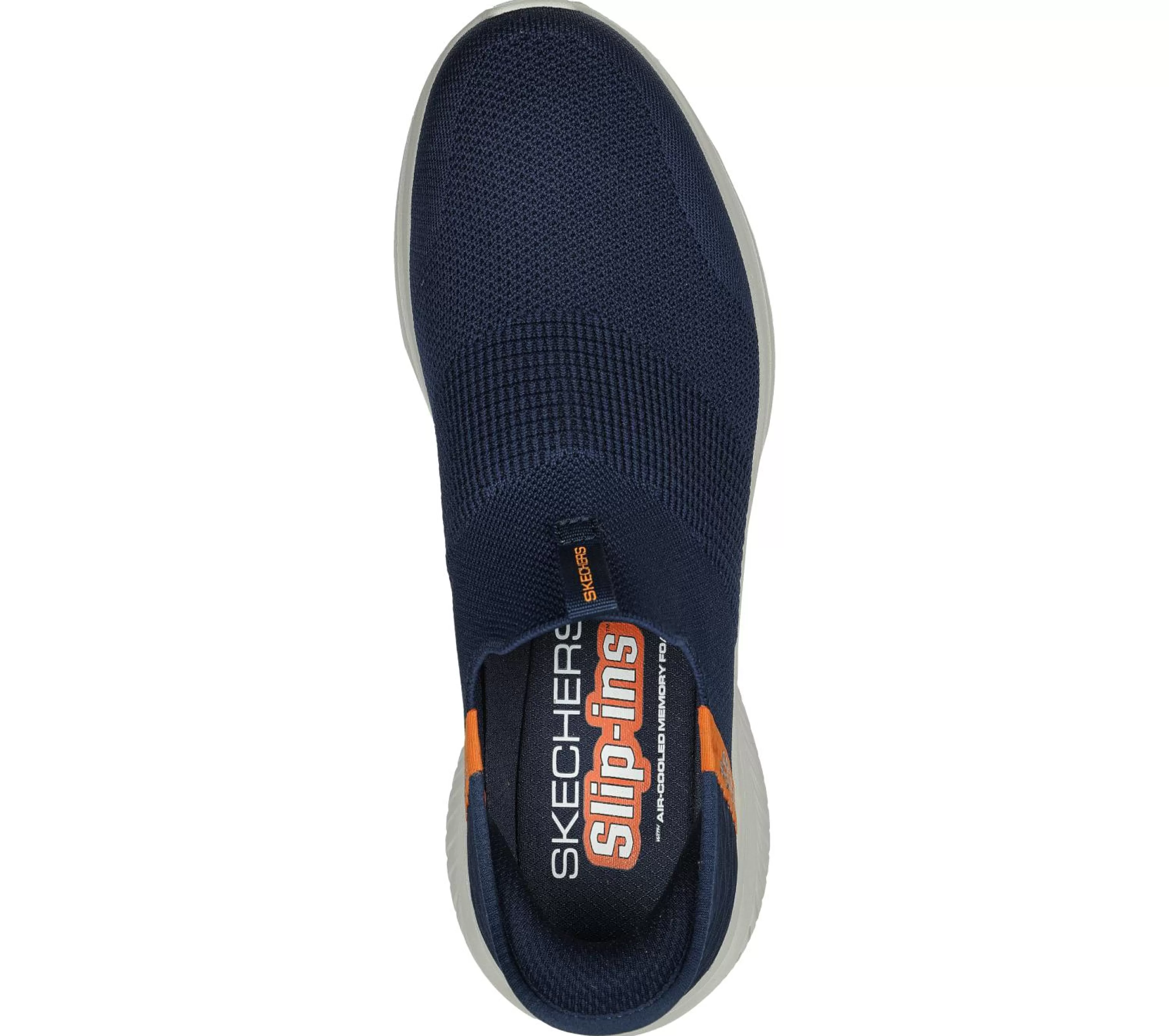 Calçado Sem Atacadores | Hands Free Slip-Ins | SKECHERS Slip-ins: Ultra Flex 3.0 - Viewpoint NAVY / LARANJA