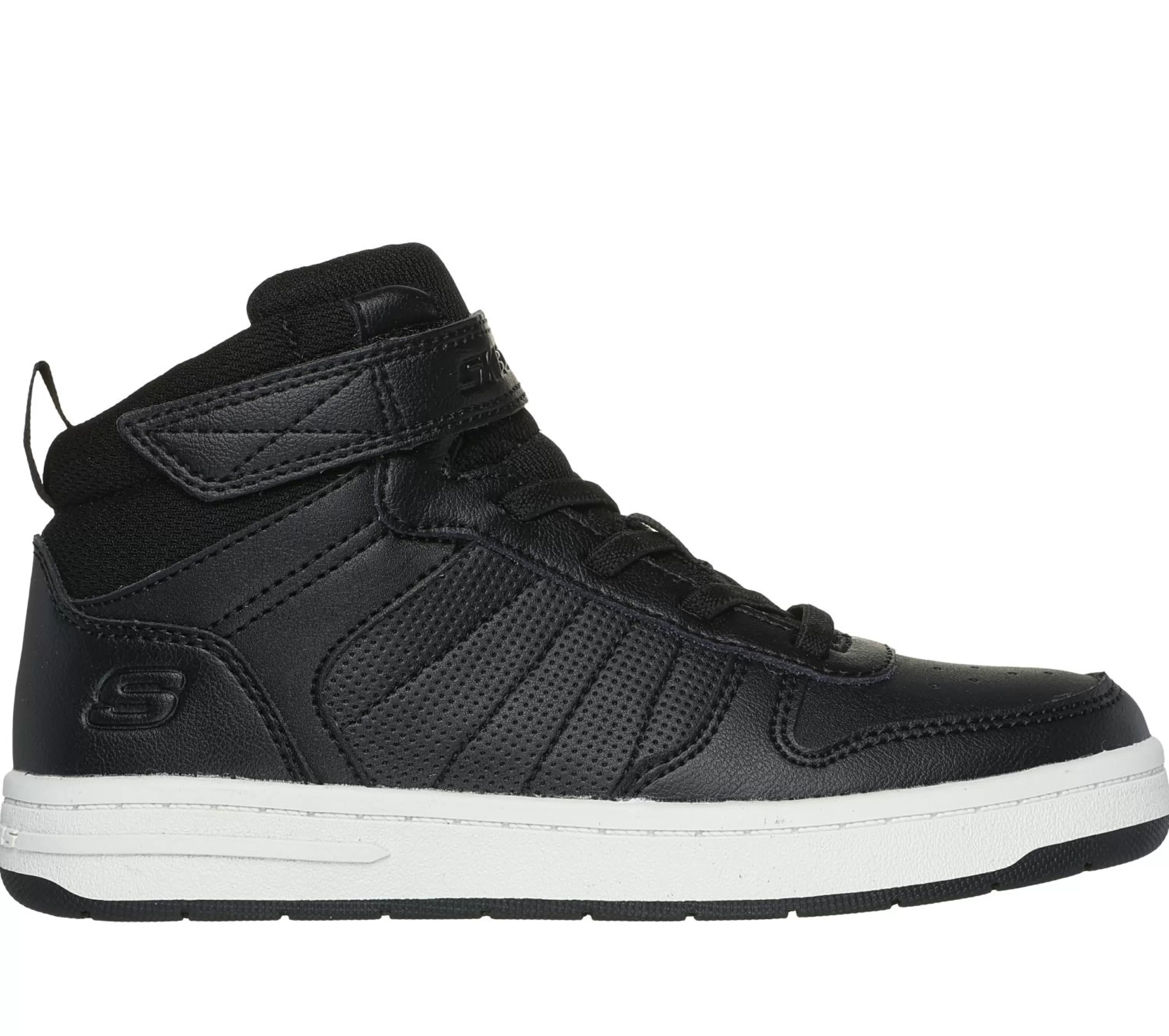 Calçado Sem Atacadores | Sapatilhas | SKECHERS Smooth Street - Vorrez PRETO / BRANCO