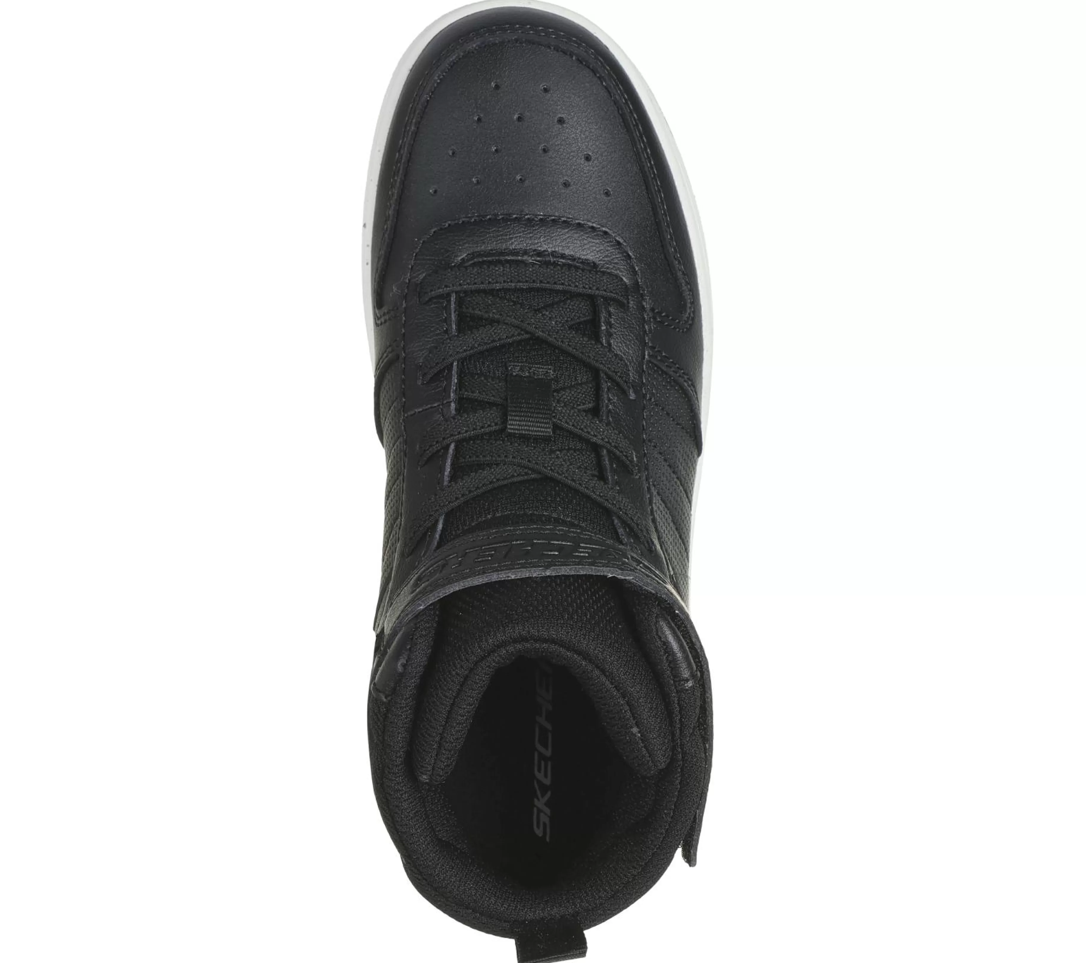 Calçado Sem Atacadores | Sapatilhas | SKECHERS Smooth Street - Vorrez PRETO / BRANCO