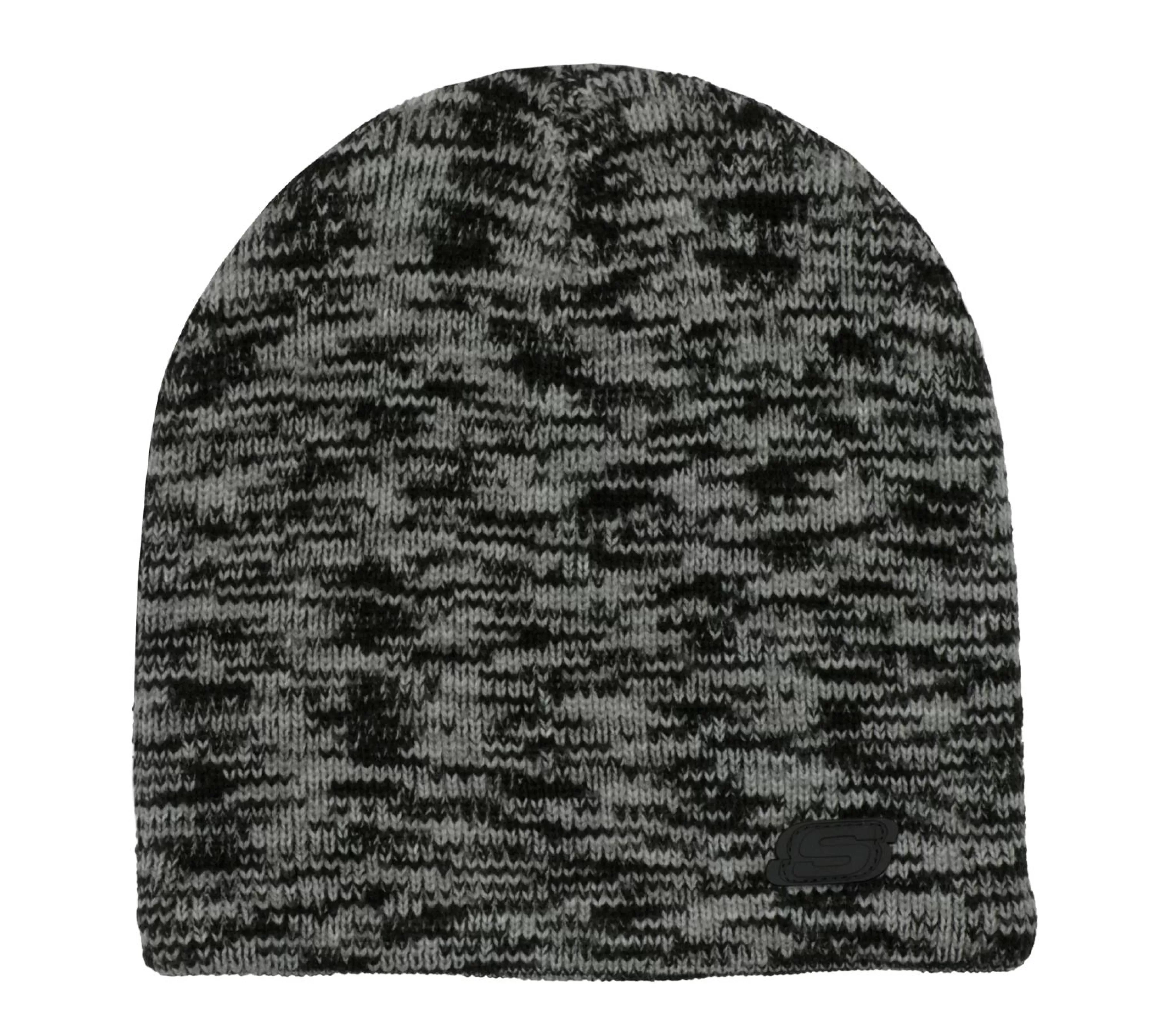 Equipamento Para O Frio | Acessórios Para A Cabeça | SKECHERS Space Dyed Beanie Hat CINZENTO