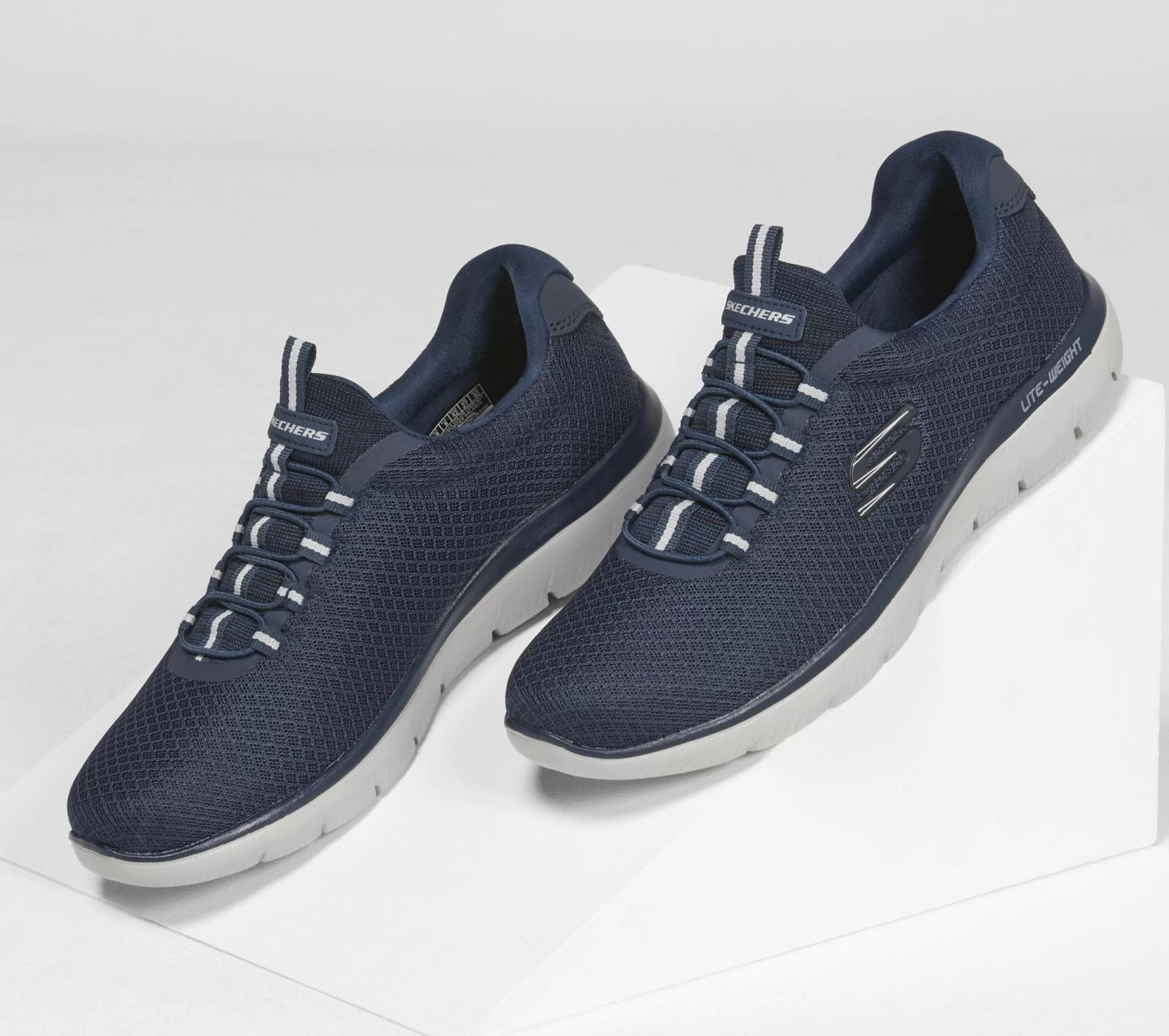 Calçado Sem Atacadores | Sapatilhas Casuais | SKECHERS Summits NAVY