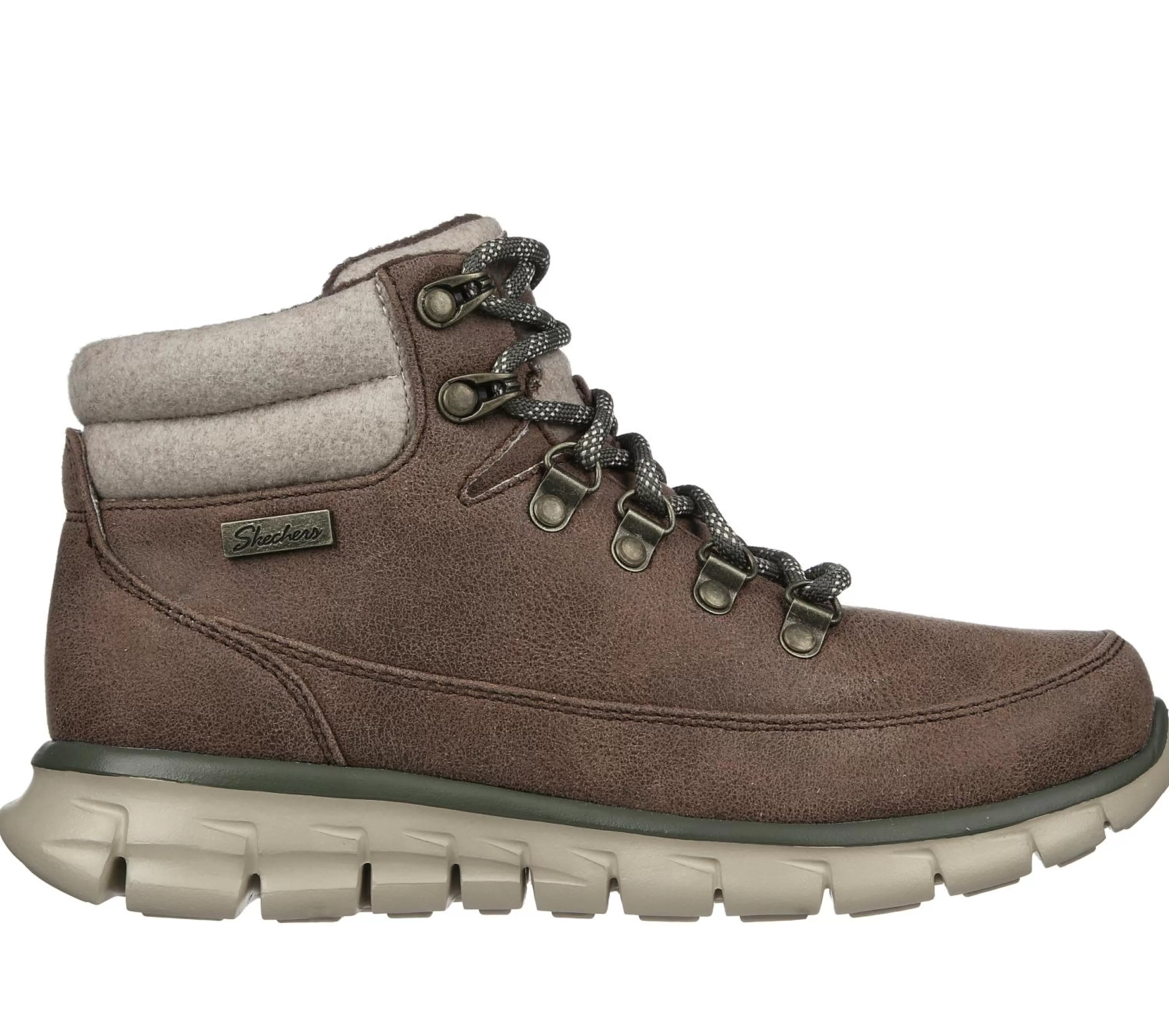 Com Atacadores | Botas | SKECHERS Synergy - Cool Seeker CASTANHO