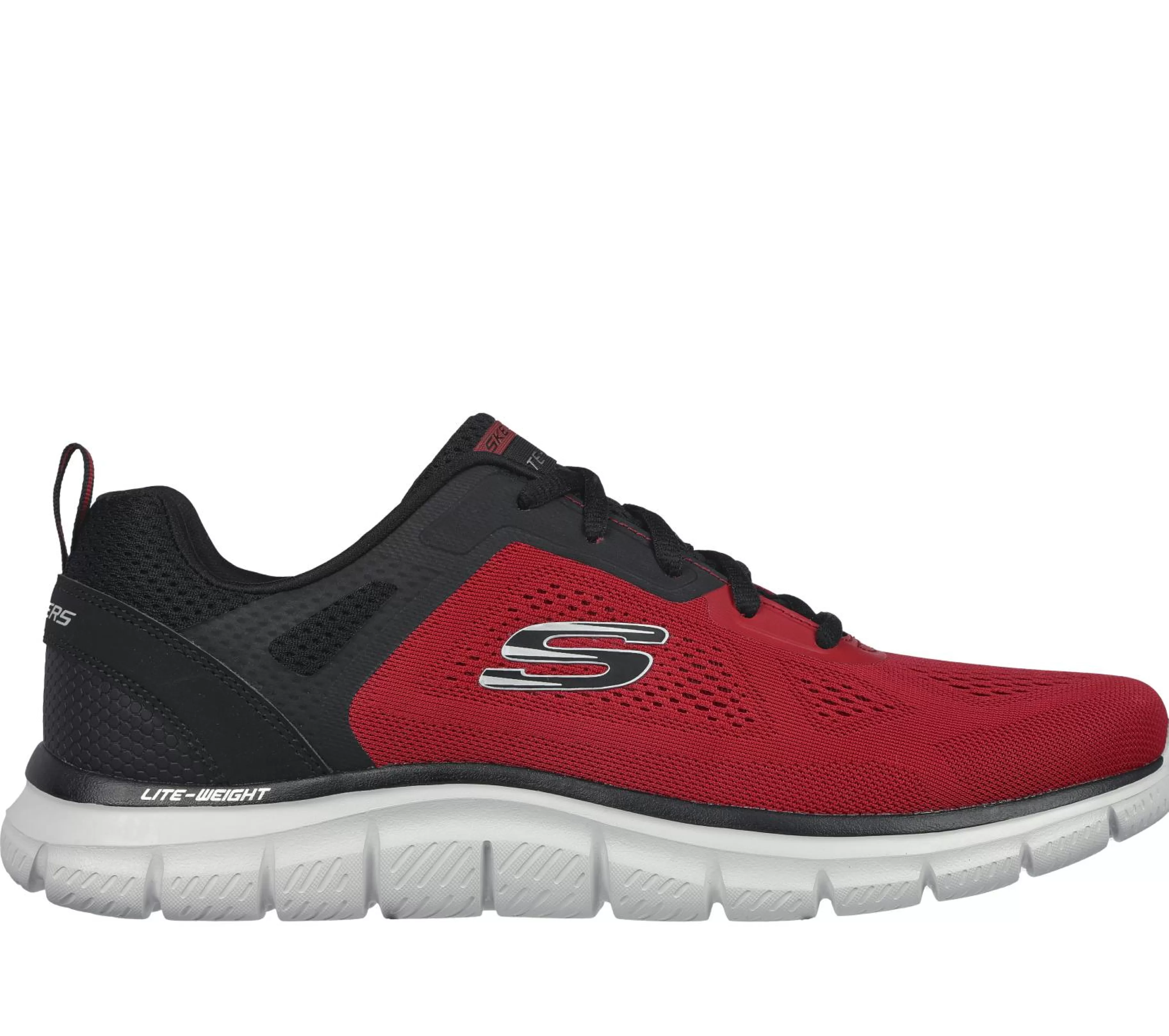 Sapatos Com Atacadores | Sapatilhas | SKECHERS Track - Broader VERMELHO / PRETO