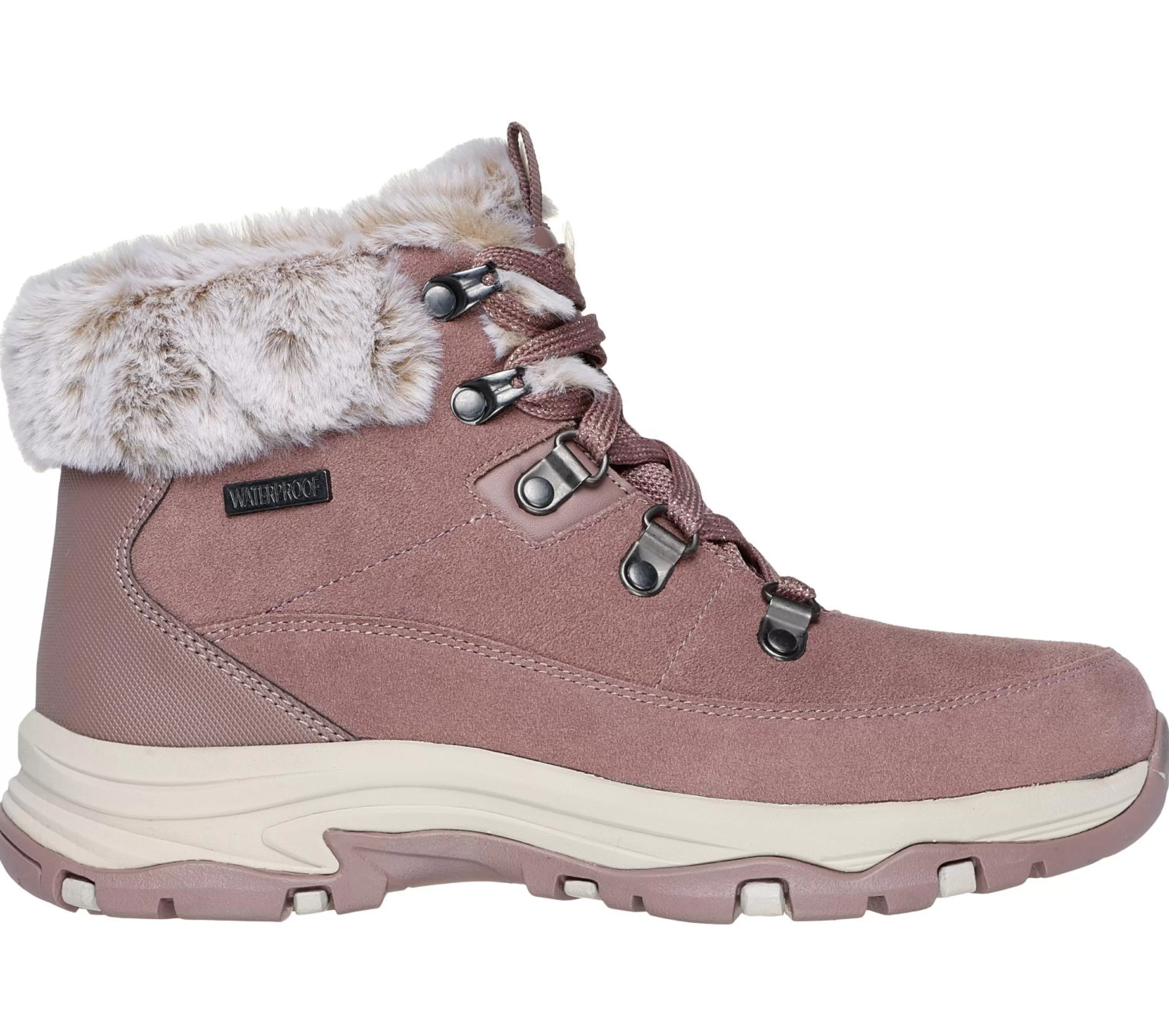 Com Atacadores | Botas | SKECHERS Trego - Snow Worries MALVA