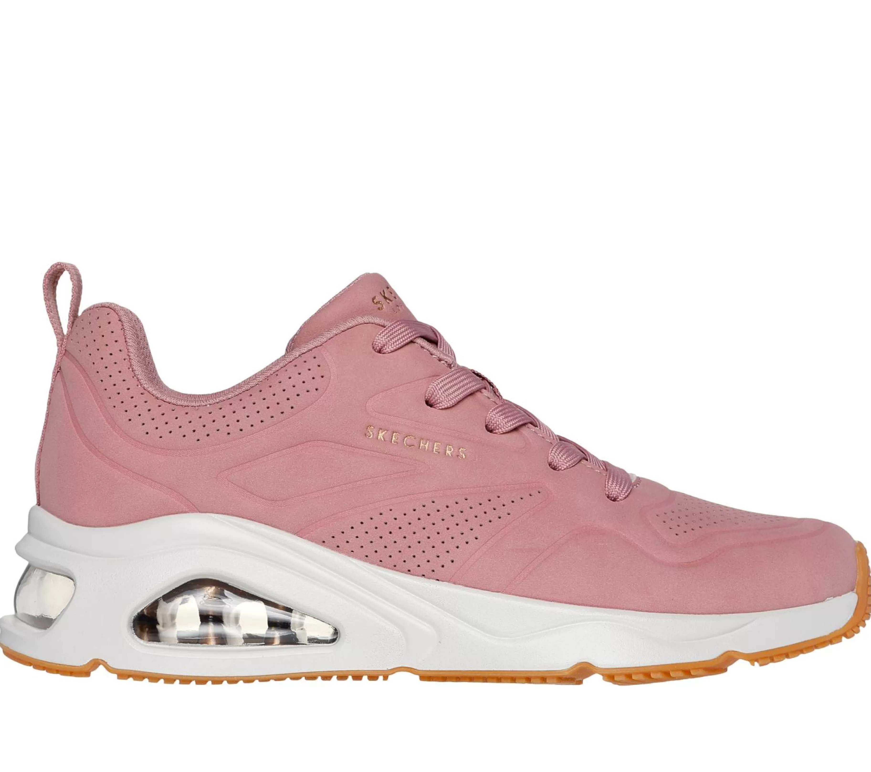 Com Atacadores | Sapatilhas Casuais | SKECHERS Tres-Air Uno - Ah-Mazing ROSA