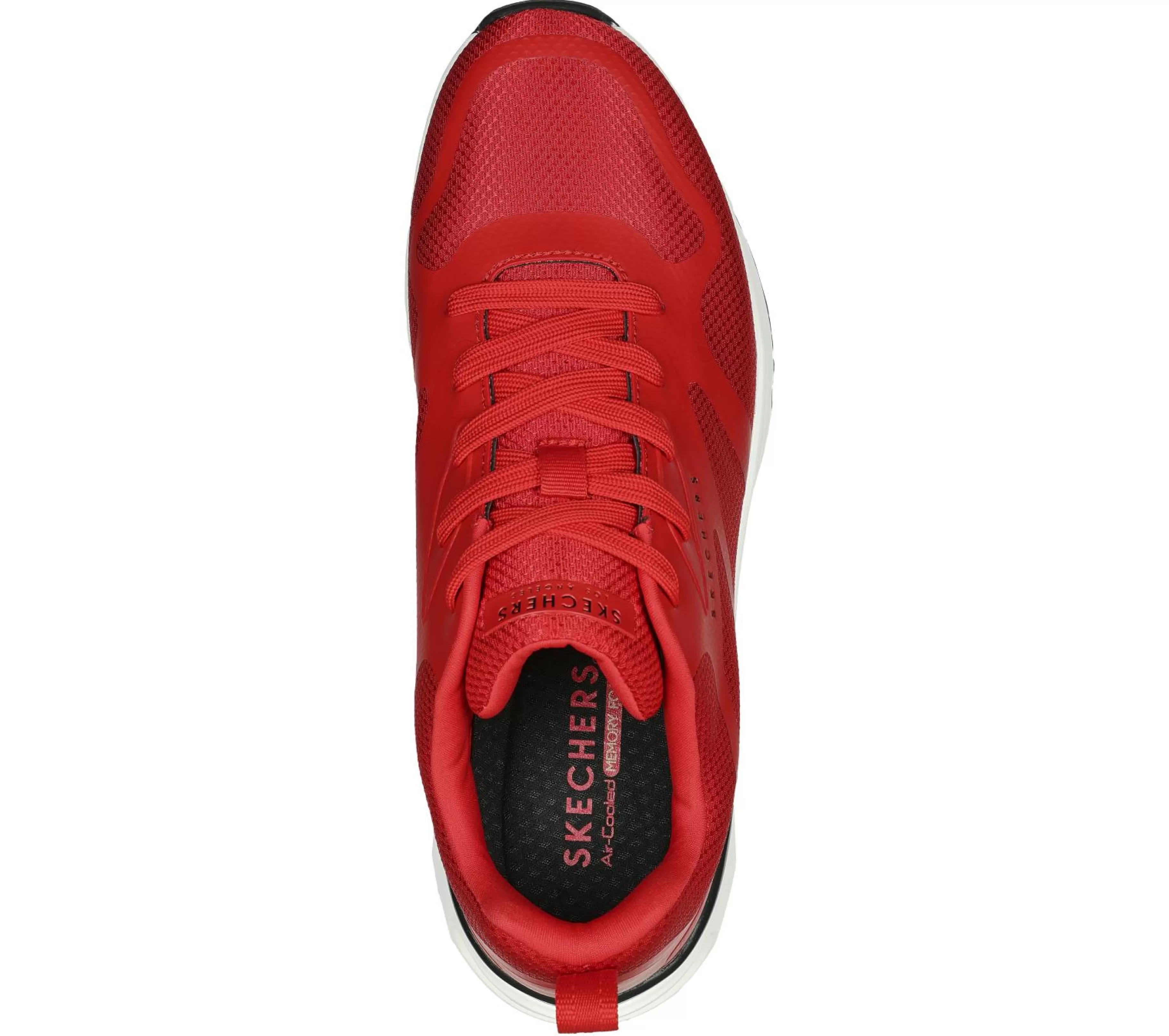 Sapatos Com Atacadores | Sapatilhas Casuais | SKECHERS Tres-Air Uno - Revolution-Airy VERMELHO