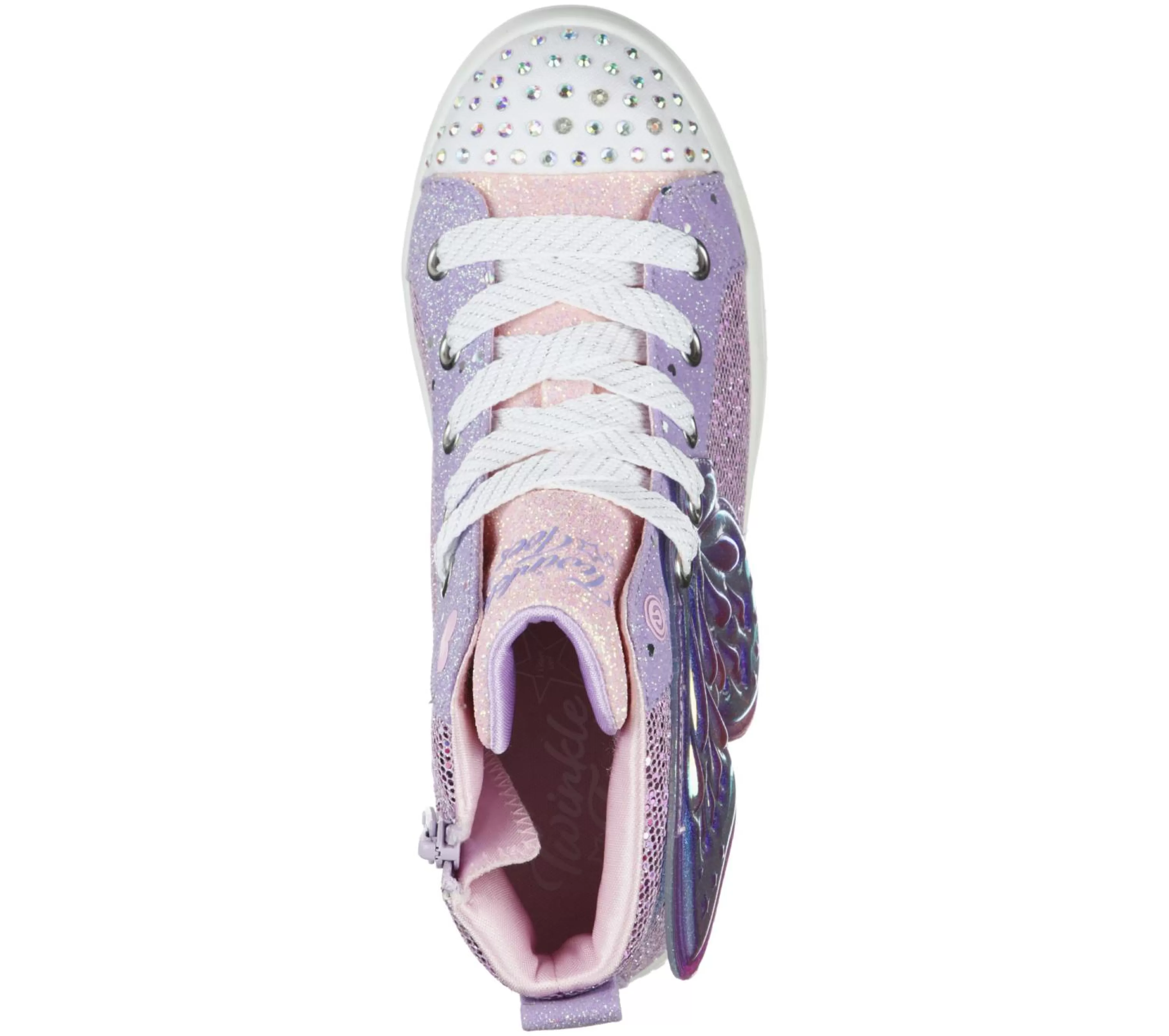 Com Atacadores | Luzes | SKECHERS Twinkle Toes: Twi-Lites 2.0 - Butterfly Wishes LAVANDA / MULTICOR