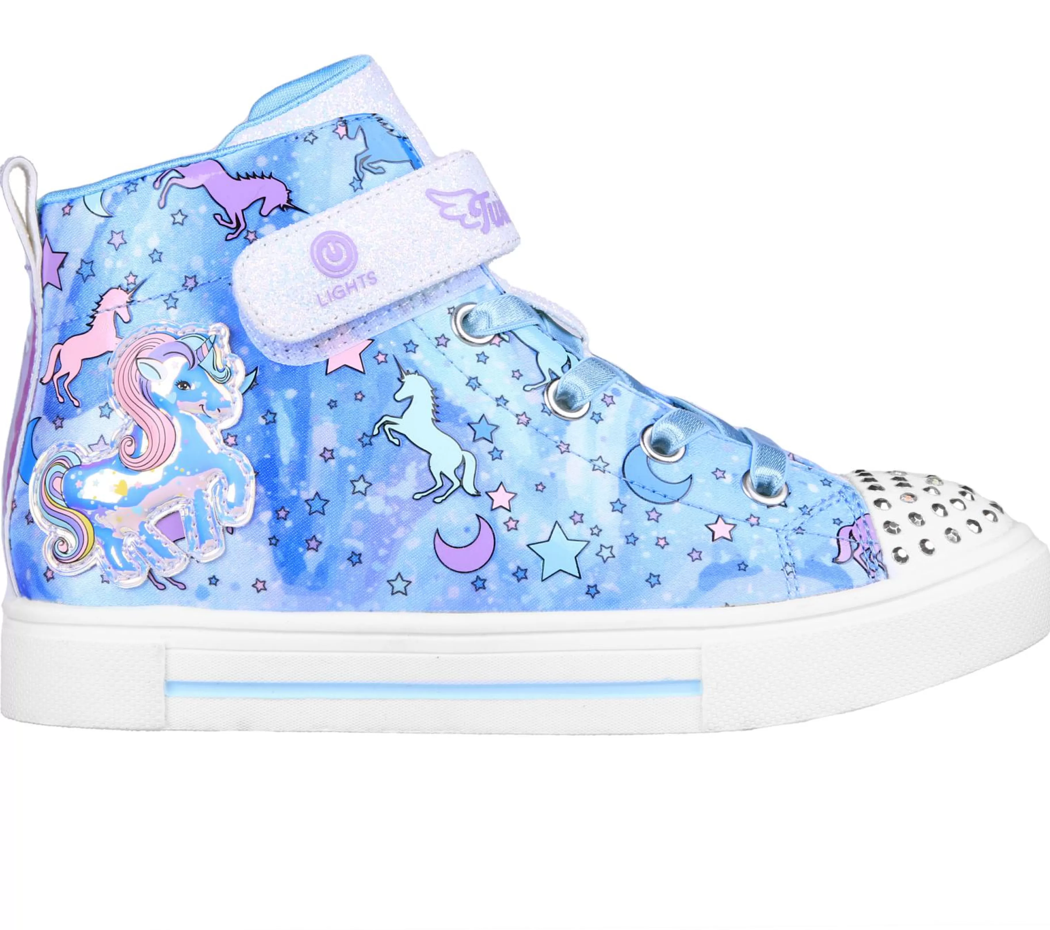 Luzes | Sapatilhas | SKECHERS Twinkle Toes: Twinkle Sparks - Unicorn Daydream AZUL / MULTICOR