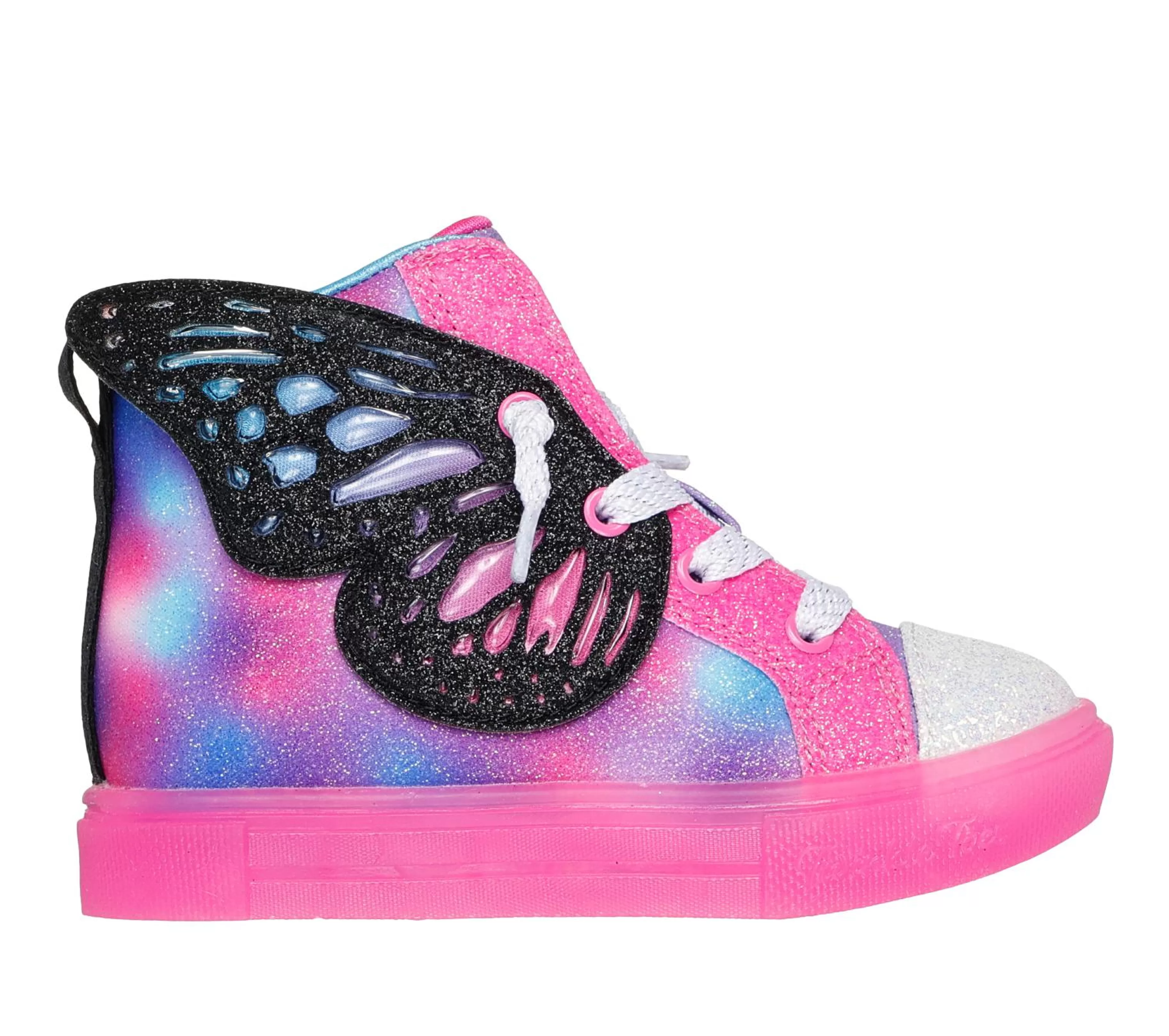 Luzes | Sapatilhas | SKECHERS Twinkle Toes: Twinkle Sparks Ice PRETO / MULTICOR