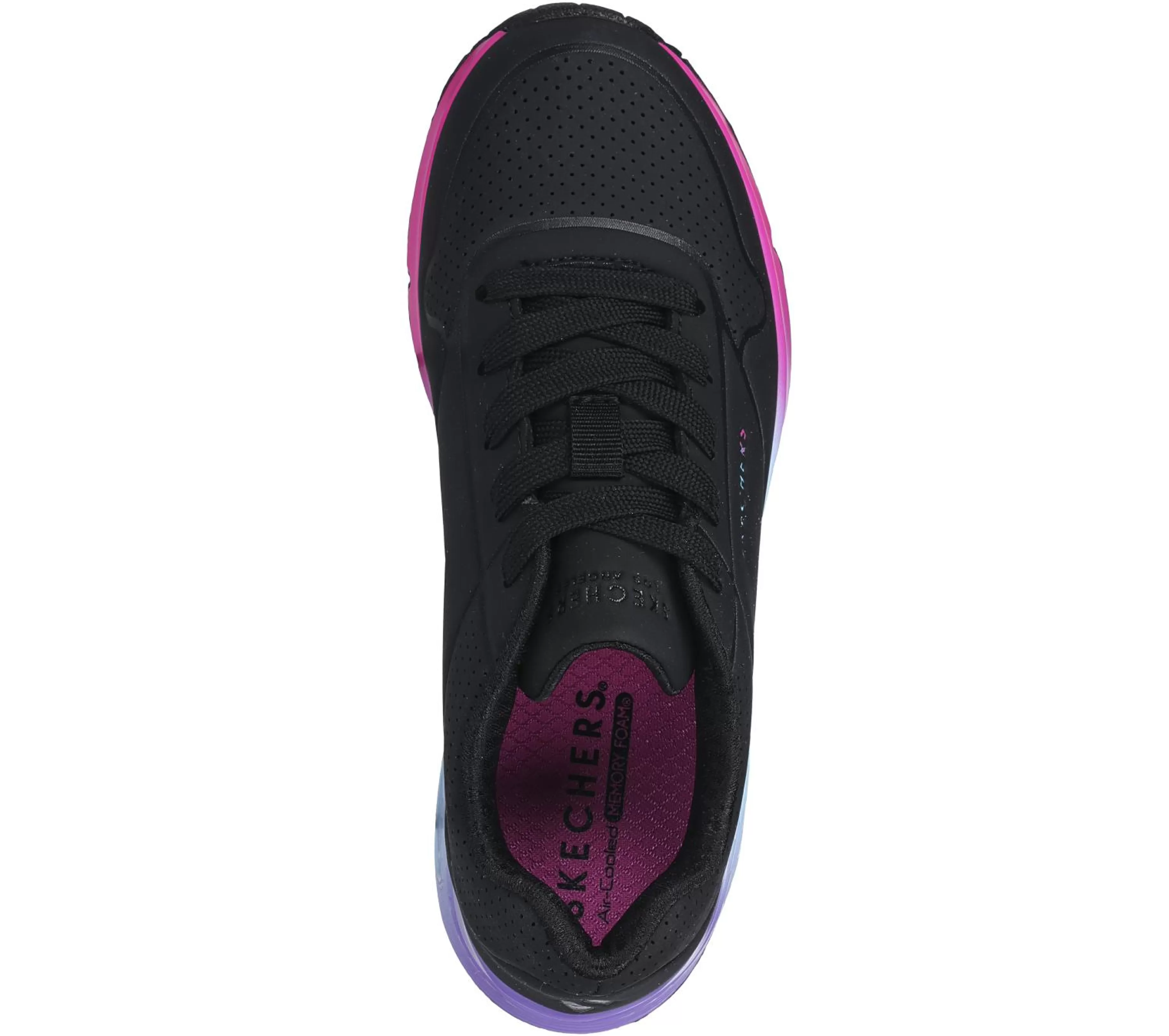 Com Atacadores | Sapatilhas | SKECHERS Uno Gen1 - Pop Of Ombre PRETO / MULTICOR