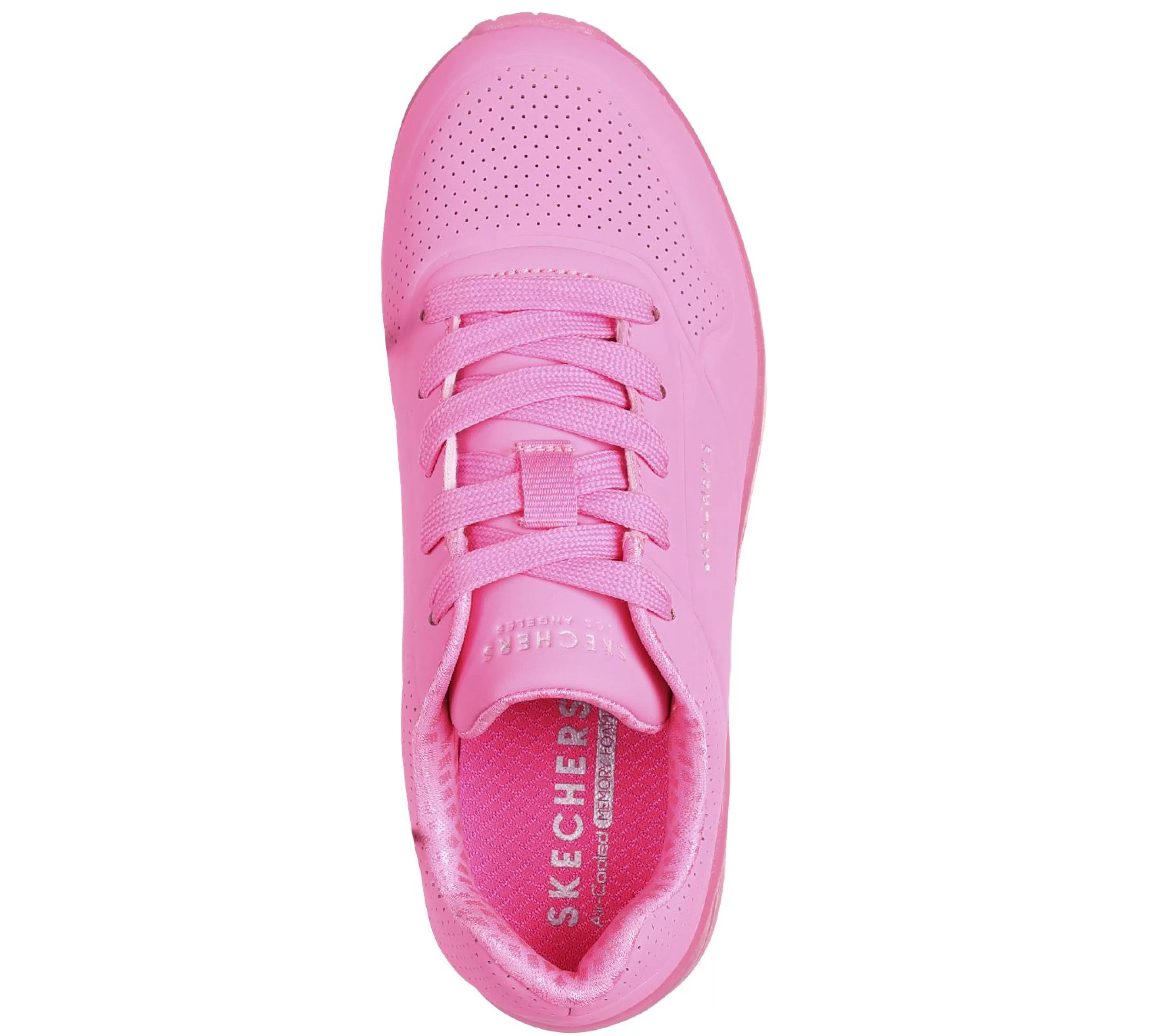 Com Atacadores | Sapatilhas | SKECHERS Uno Ice ROSA NEON