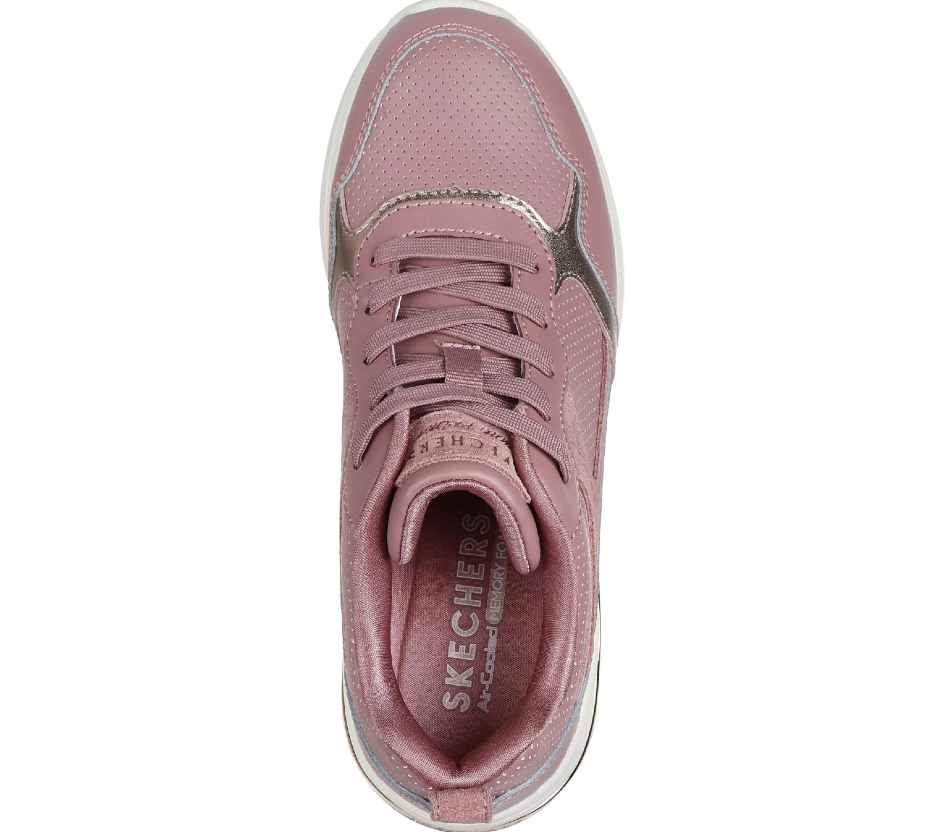 Sapatos De Cunha | Com Atacadores | SKECHERS Uno Prima - Starlet ROSA