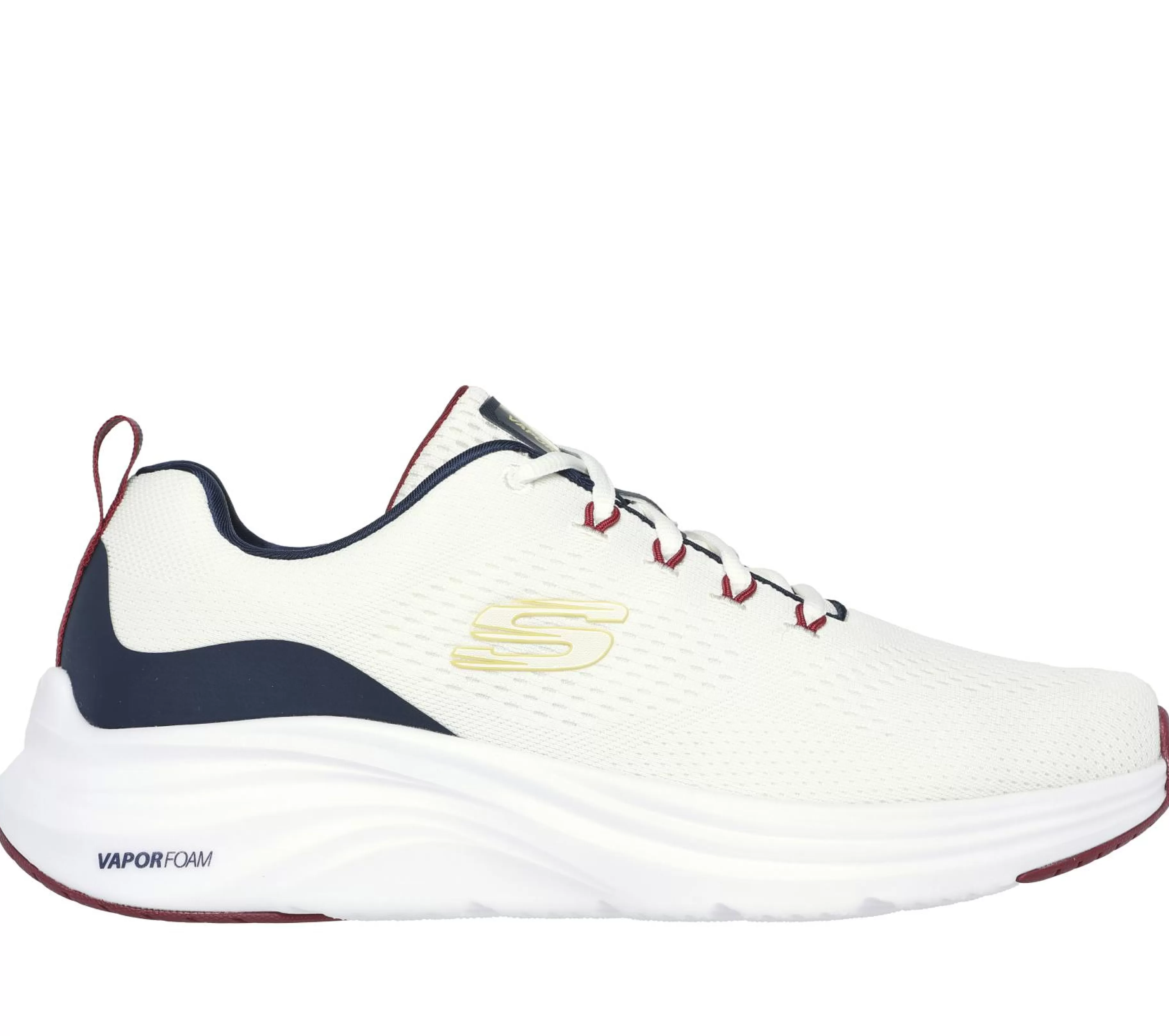 Sapatos Com Atacadores | Sapatilhas | SKECHERS Vapor Foam BRANCO / NAVY